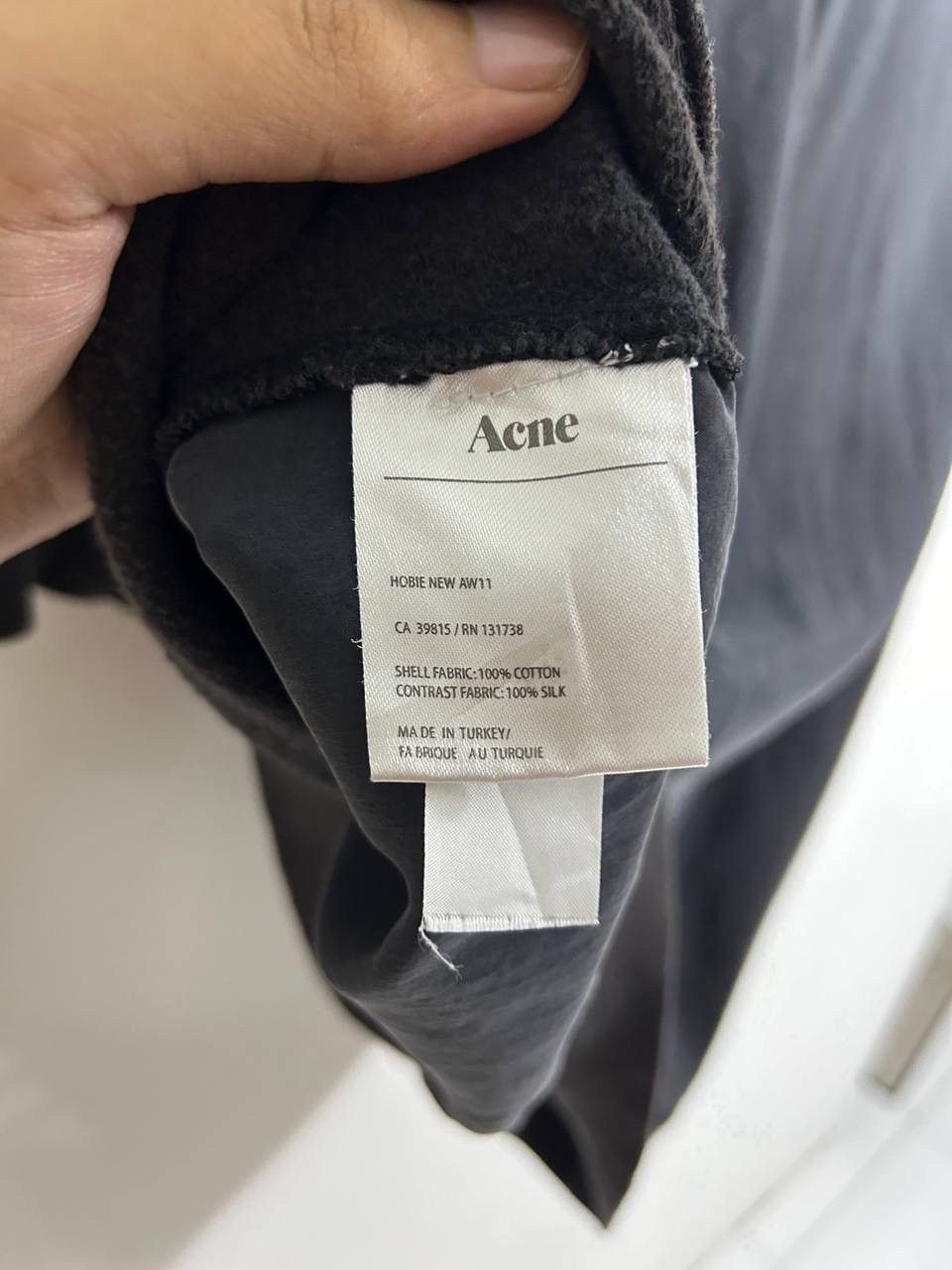 Acne Studios Acne Studios AW11 Contrast Fabric Cotton/Silk Shirt Size US XS / EU 42 / 0 - 13 Thumbnail