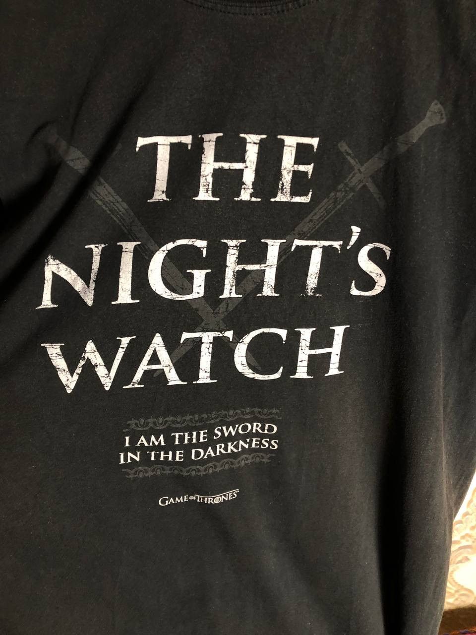 Vintage VERY RARE GAME OF THE THRONES BIG LOGO T-SHIRT MOVIE Y2K 90s Size US XL / EU 56 / 4 - 3 Thumbnail