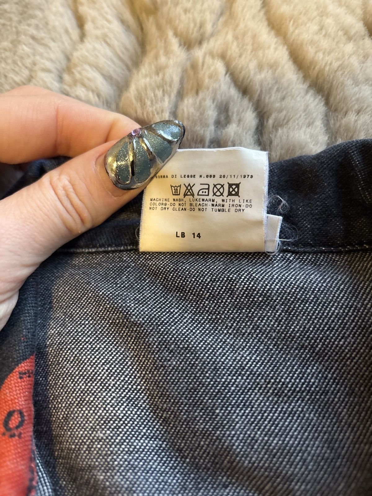 Versace Jeans Couture 1973 Versace Jeans Couture Denim Jacket Size S / US 4 / IT 40 - 5 Thumbnail