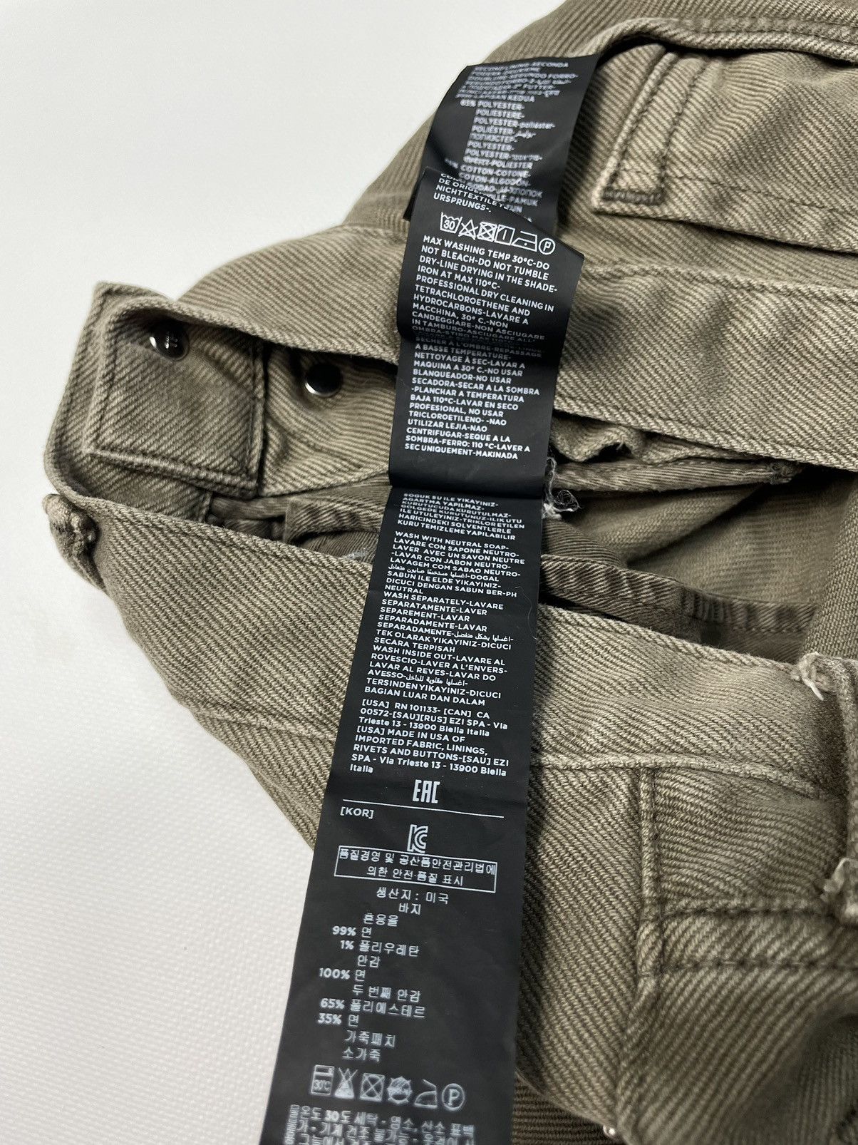 Tom Ford TOM FORD L. Brown Corduroy Slim Fit Denim Pants Size US 32 / EU 48 - 8 Thumbnail