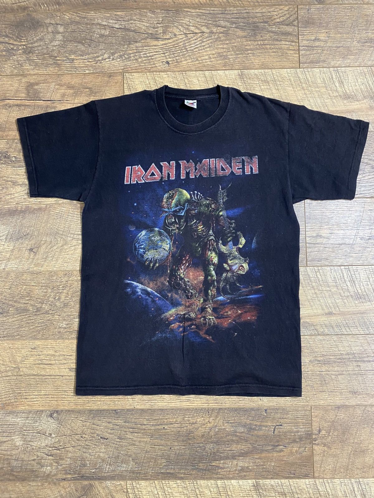 Band Tees × Iron Maiden × Vintage Iron maiden virtual XI world