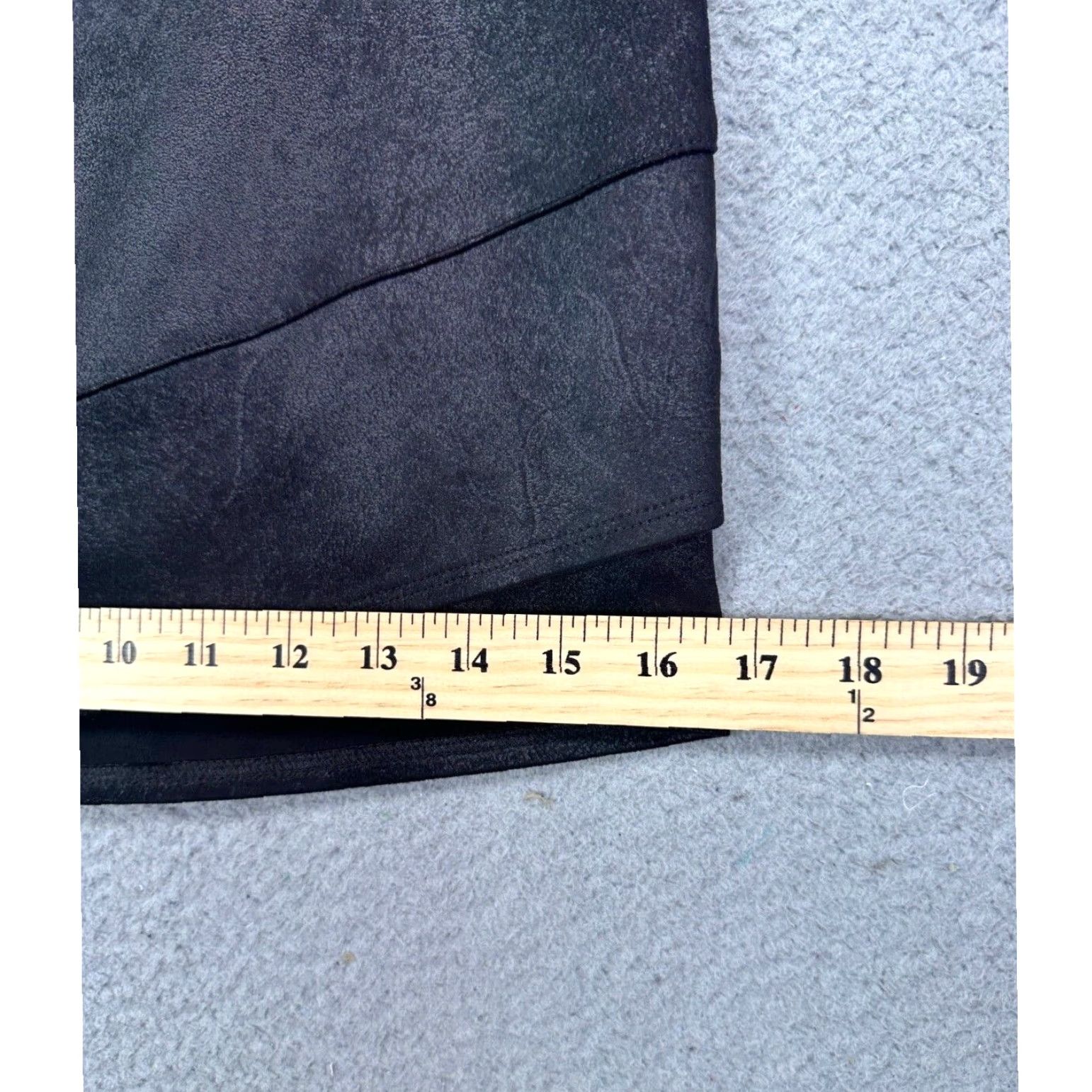 Free People Free People Skirt Womens 0 Black Mini Straight Back Zip Casual Outdoor Ladies Mens? Size 25" / US 0 / IT 36 - 6 Thumbnail