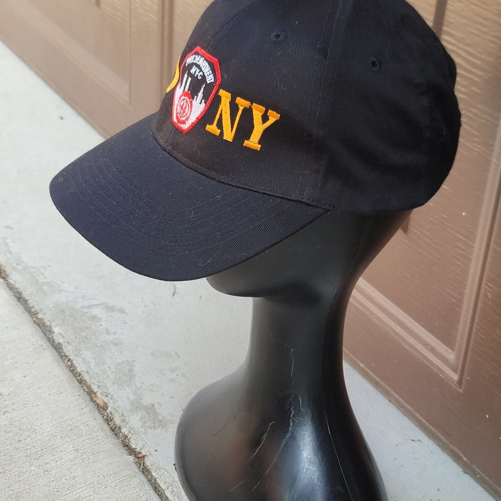 The Unbranded Brand Vtg New York Fire Department Hat Size ONE SIZE - 3 Thumbnail