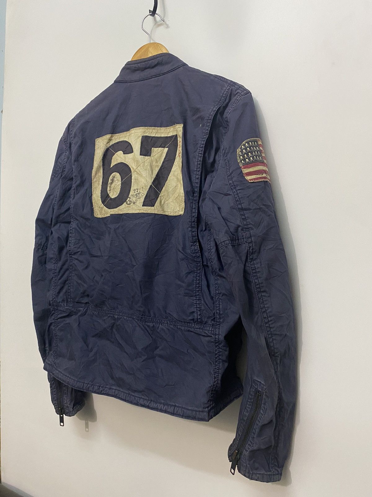 Polo Ralph Lauren × Ralph Lauren × Vintage Vintage RL Ralph Lauren Polo Jeans Company Jacket 67 Patches Size US M / EU 48-50 / 2 - 5 Thumbnail