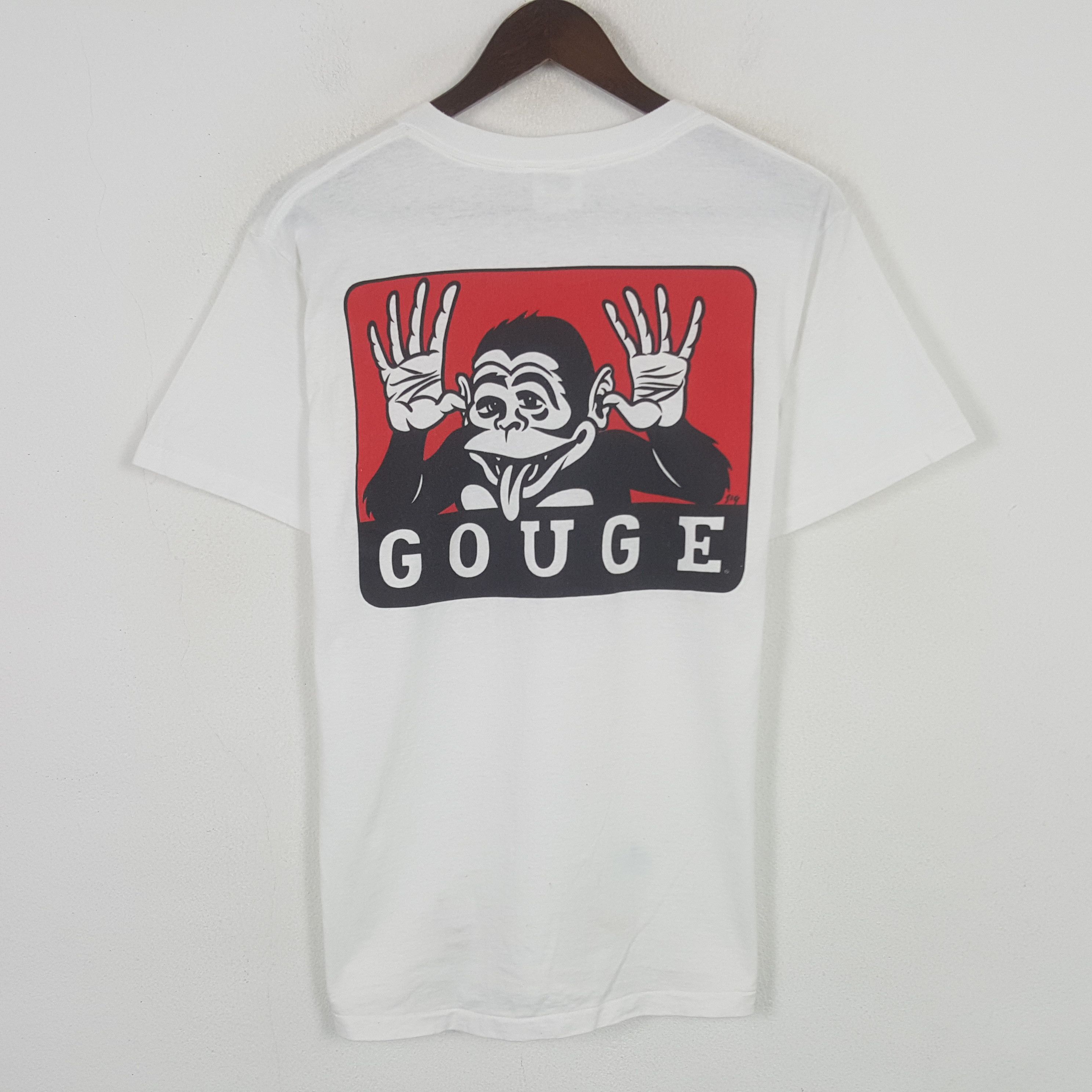 Other Vintage Gouge American Skateboard Tshirt Size US S / EU 44-46 / 1 - 1 Thumbnail
