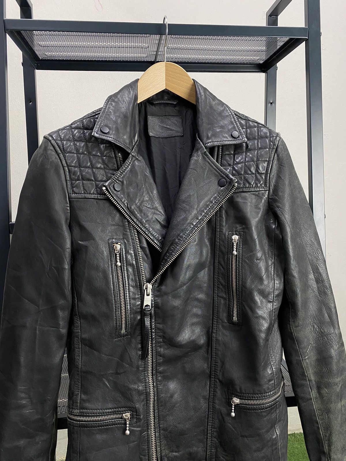 Allsaints Allsaints Sheep Leather Jacket Size US XS / EU 42 / 0 - 4 Thumbnail
