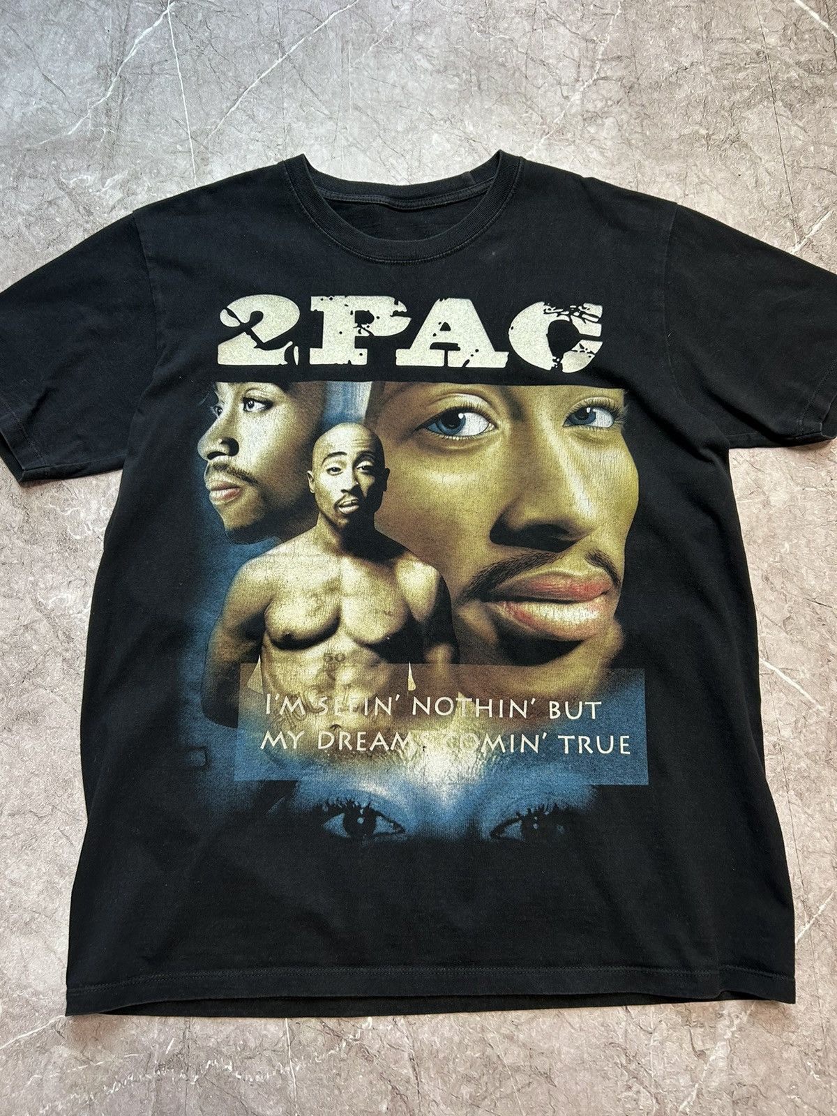 Band Tees × Rap Tees × Vintage Vintage 90s, 2PAC | Memorial T Shirt | 1971-1996 size L Size US L / EU 52-54 / 3 - 3 Thumbnail
