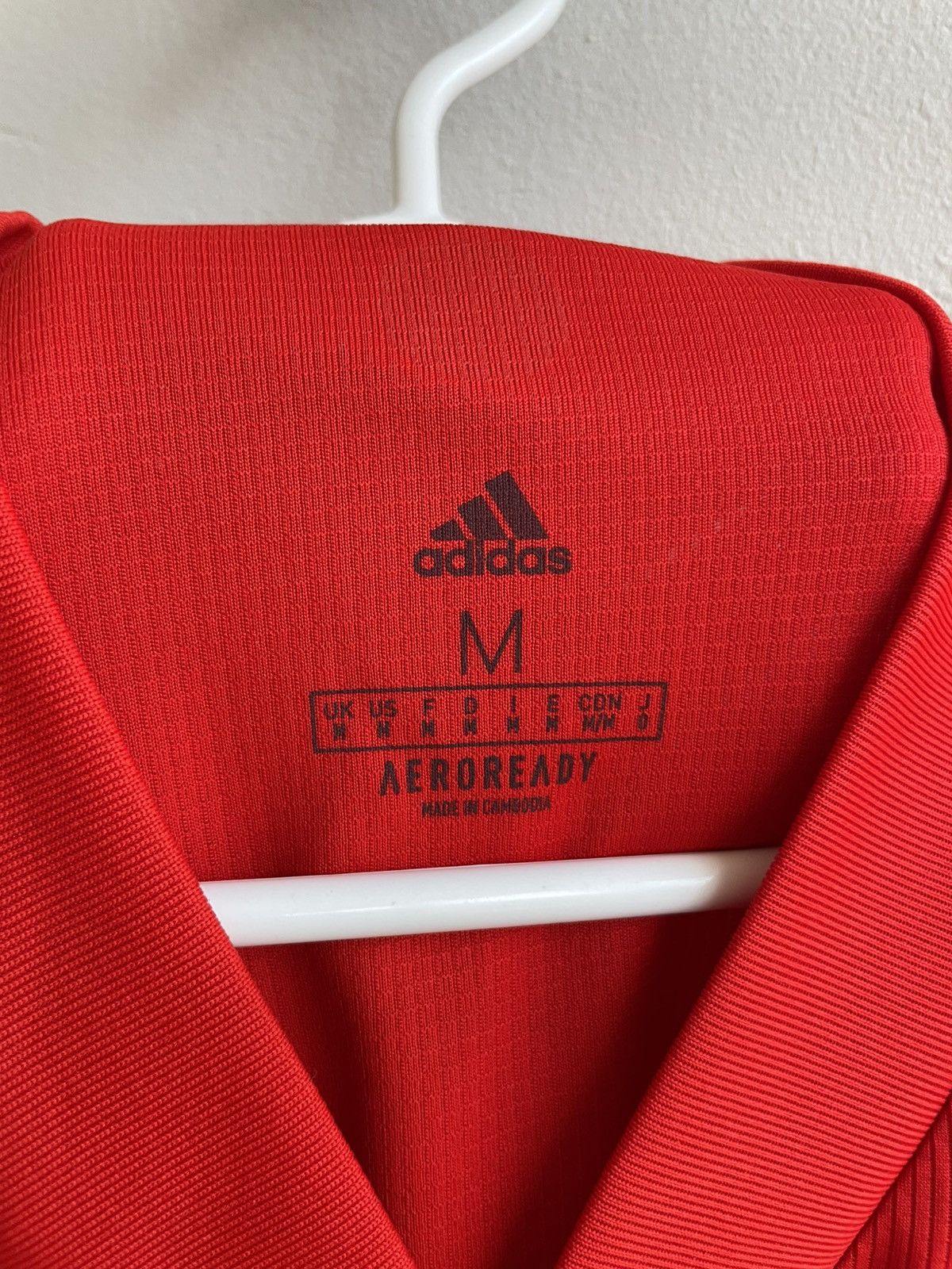 Adidas WALES 2020 2021 HOME FOOTBALL SHIRT SOCCER JERSEY ADIDAS Size US M / EU 48-50 / 2 - 9 Thumbnail