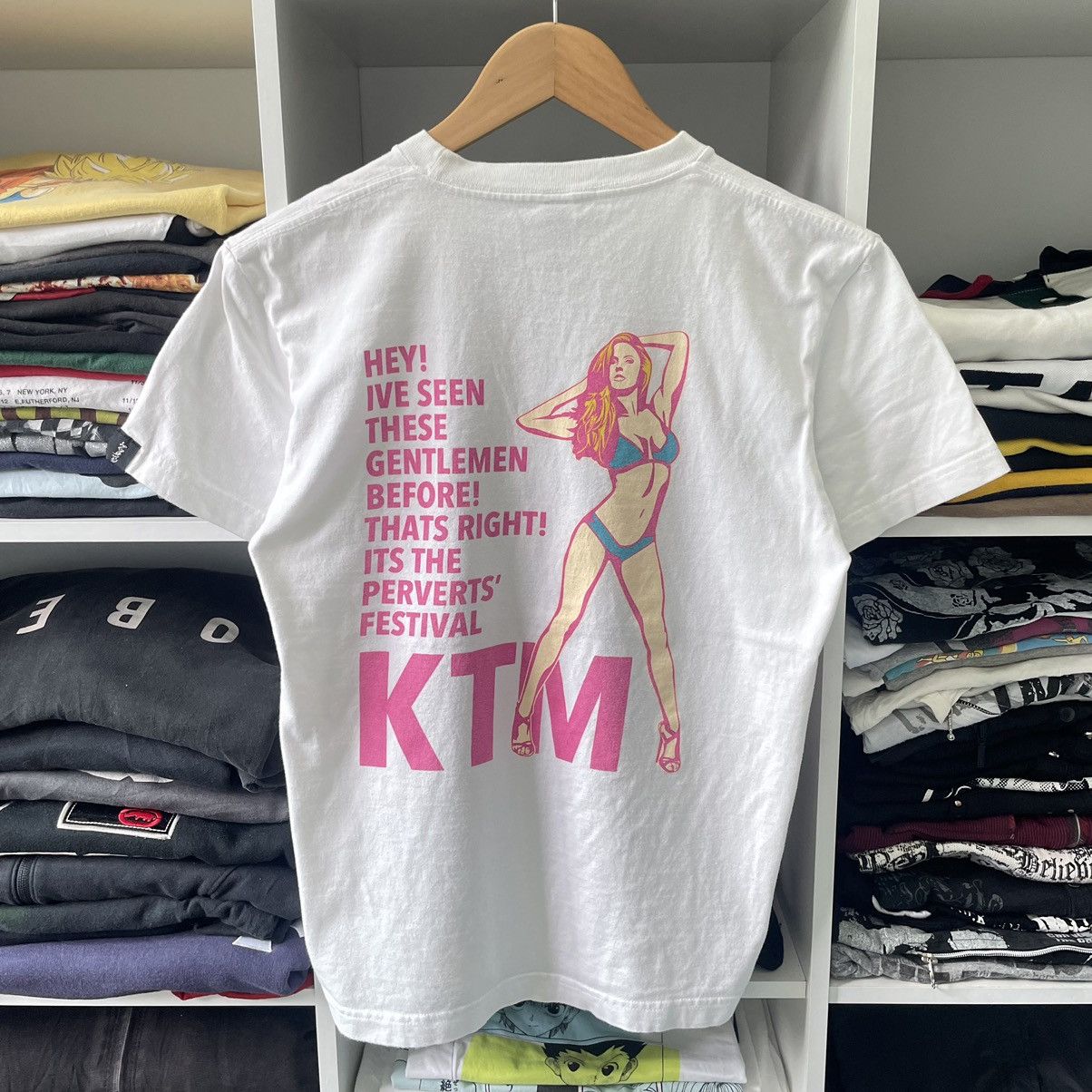 Hysteric Glamour 🇯🇵 KTM SEXY LADIES HYSTERIC GLAMOUR INSPIRED WOMEN TSHIRT Size US XS / EU 42 / 0 - 1 Thumbnail
