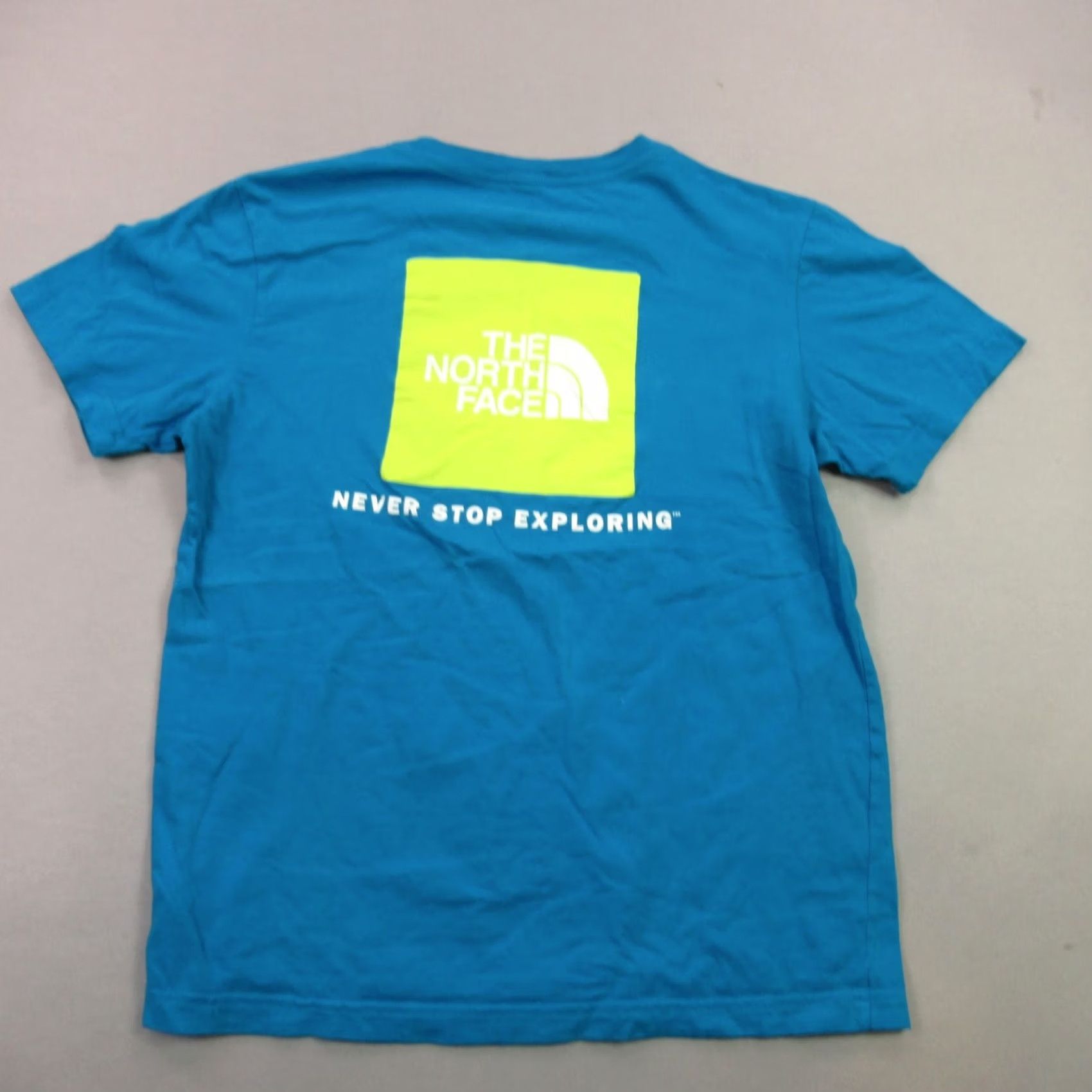 The North Face North Face Shirt Mens Medium Short Sleeve Crew Neck Outdoors Lightweight Blue Cotton Knit Logo Size US M / EU 48-50 / 2 - 5 Thumbnail