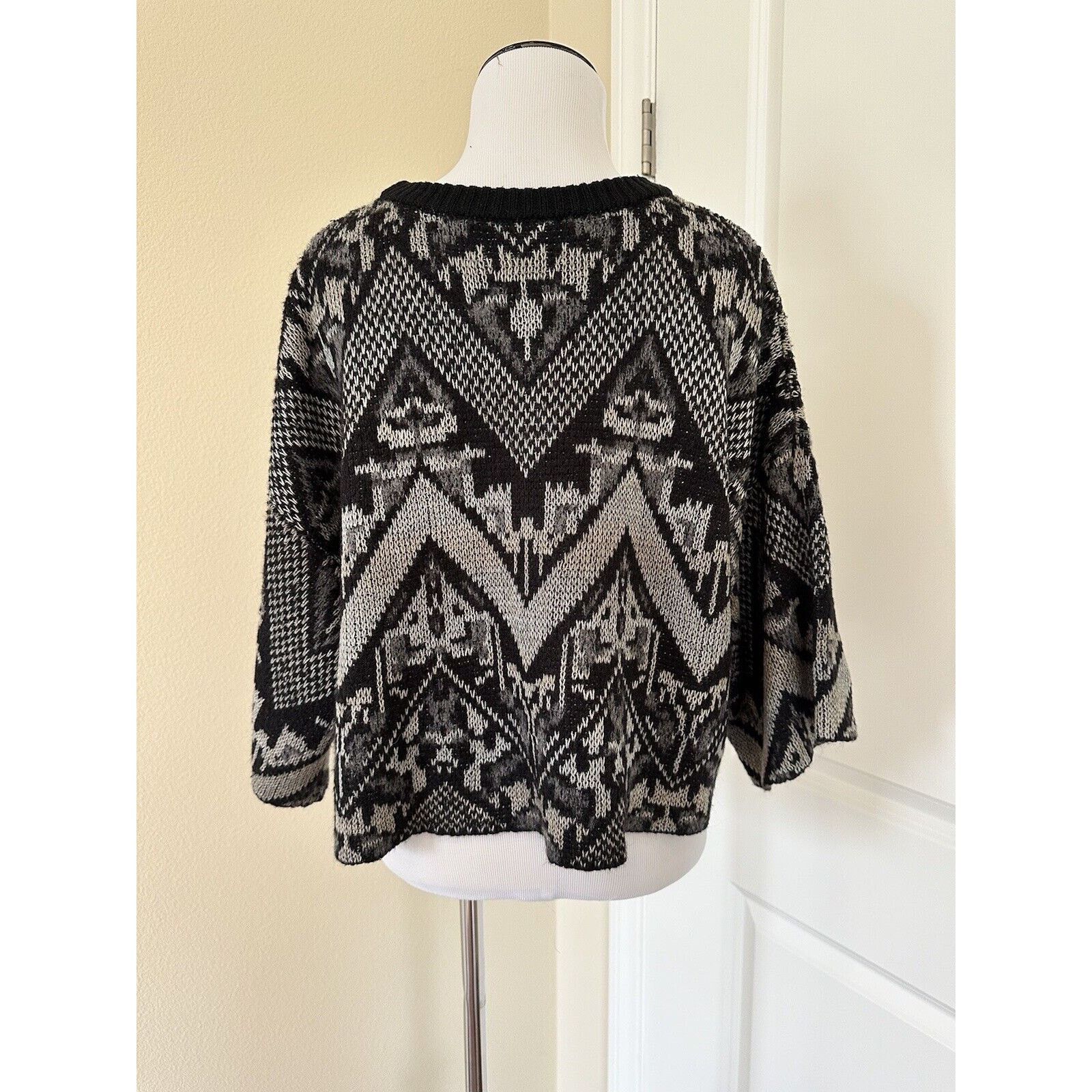 Free People Free People Superstar Boho Sweater Dolman Pullover Size XS Size XS / US 0-2 / IT 36-38 - 3 Thumbnail