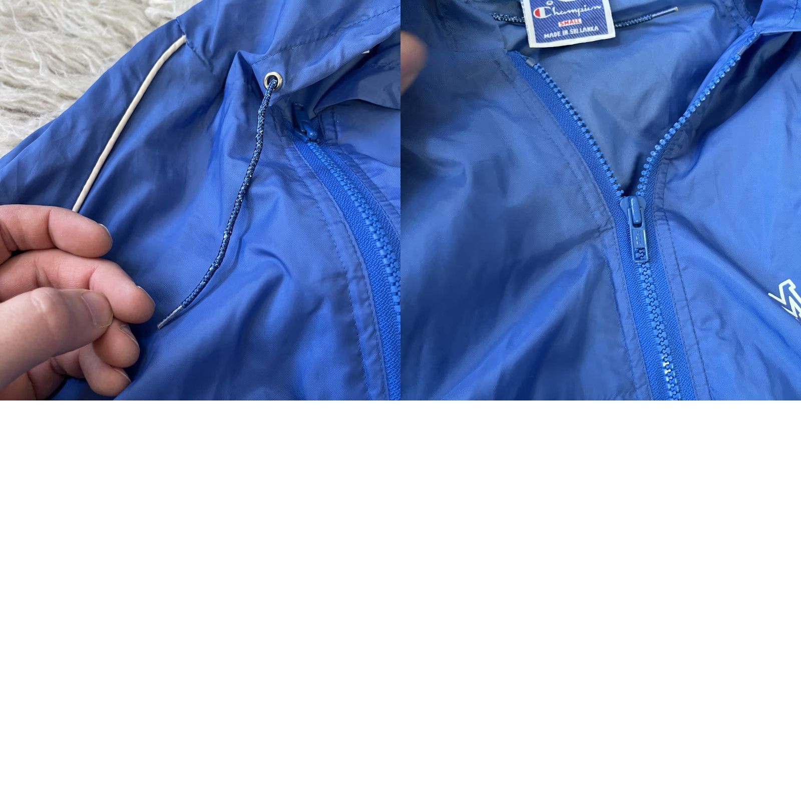 Champion VINTAGE Champion Windbreaker Jacket Mens S Blue 90s Track & Field Molloy Size US S / EU 44-46 / 1 - 9 Thumbnail