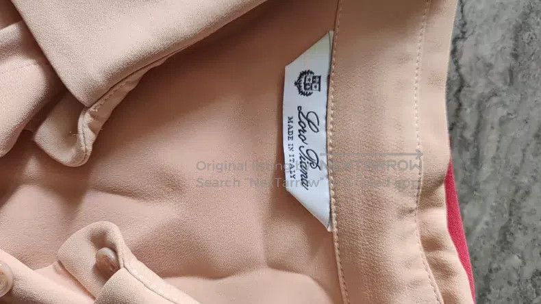 Loro Piana LORO PIANA Light pink silk shirt Size XS / US 0-2 / IT 36-38 - 2 Thumbnail