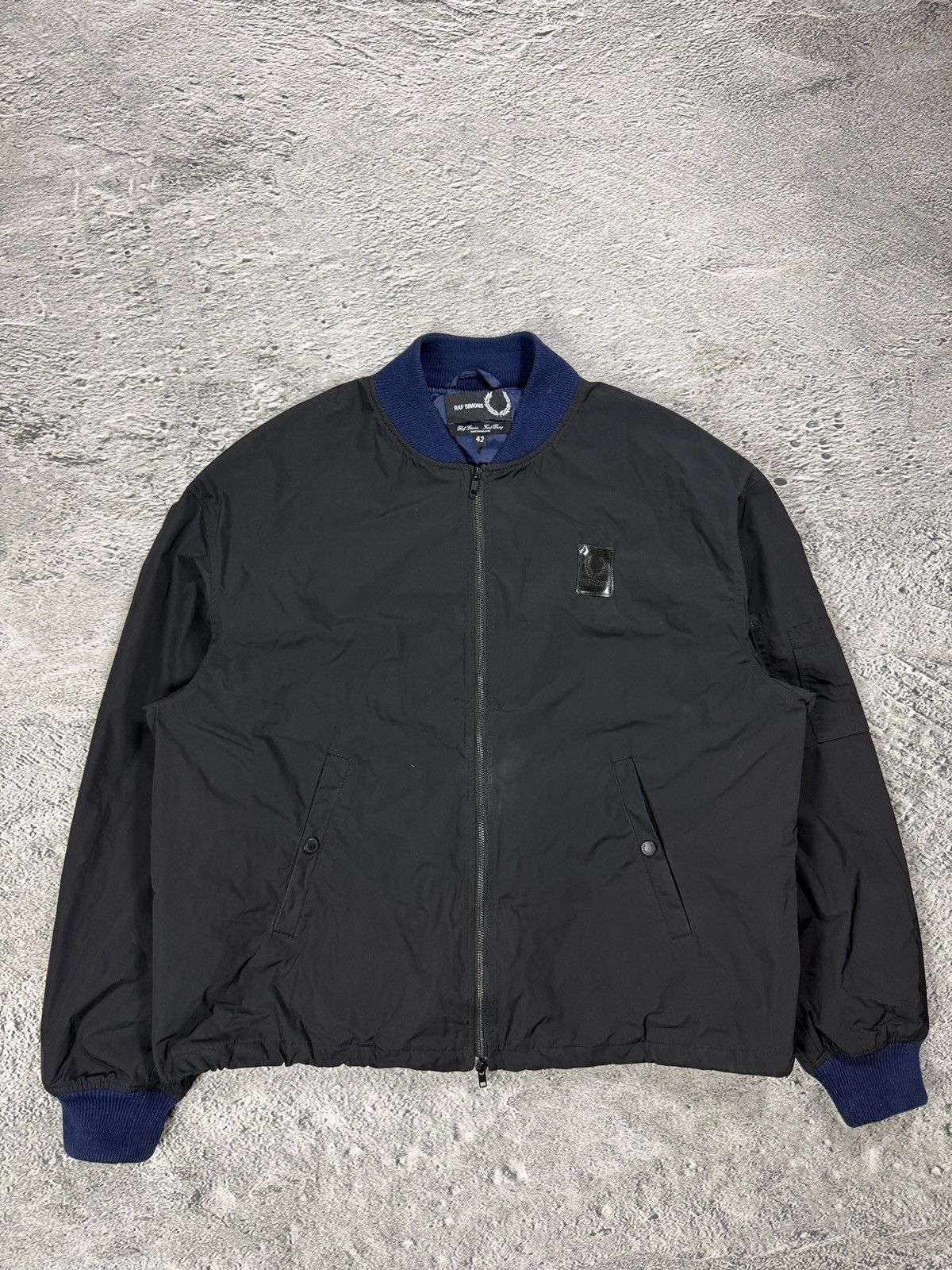 Fred Perry × Raf Simons Raf Simons x Fred Perry bomber jacket black Size US L / EU 52-54 / 3 - 1 Thumbnail