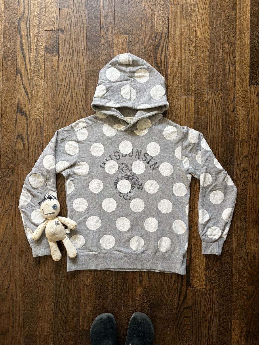 Sasquatchfabrix SasquatchFabrix Ss08 Polka Dot Wisconsin hoodie Size US S / EU 44-46 / 1 - 1 Thumbnail