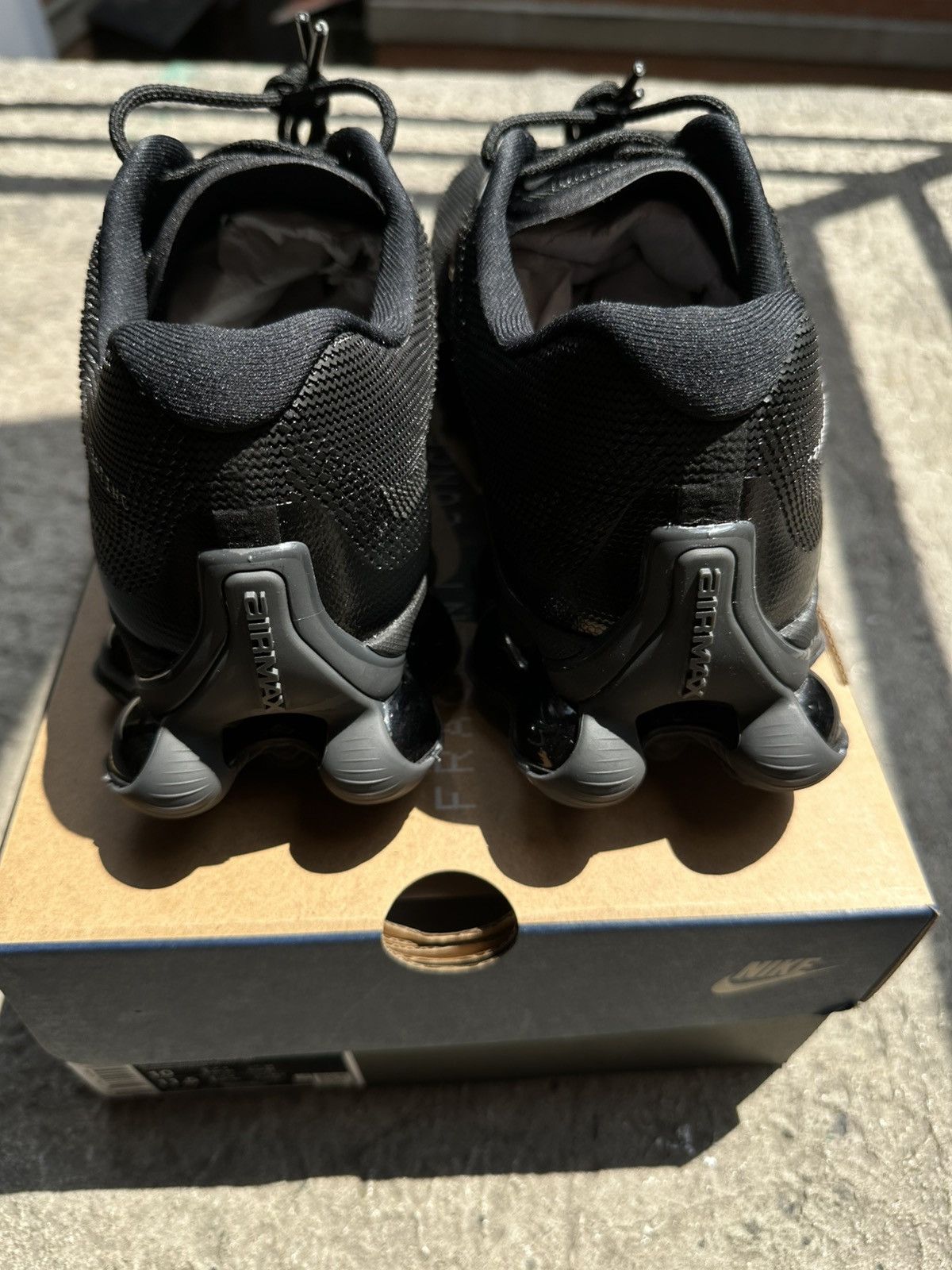 Fragment Design × Nike Nike Air Liquid Max Fragment Black Size US 10 / EU 43 - 5 Thumbnail