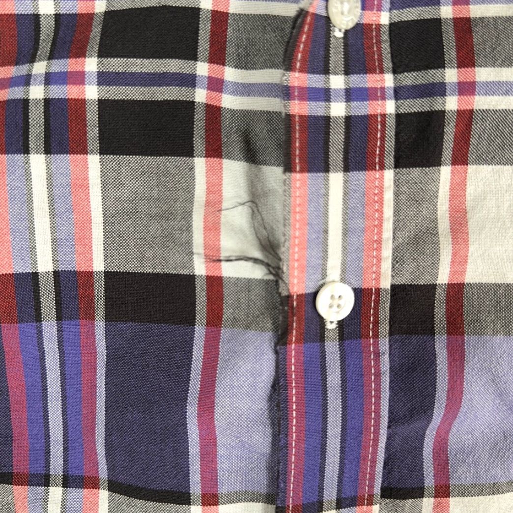 Vintage VINTAGE Cinch Western Shirt Adult XL Purple Plaid Cowboy Work Shirt Size US XL / EU 56 / 4 - 6 Thumbnail