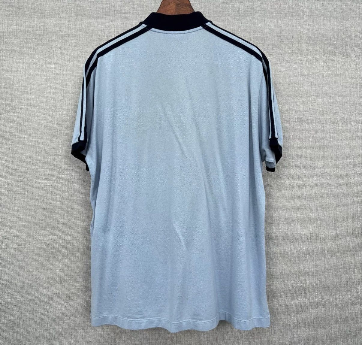 Gucci Gucci x Adidas Originals Embroidered Logo Polo Shirt Size US XXL / EU 58 / 5 - 2 Thumbnail