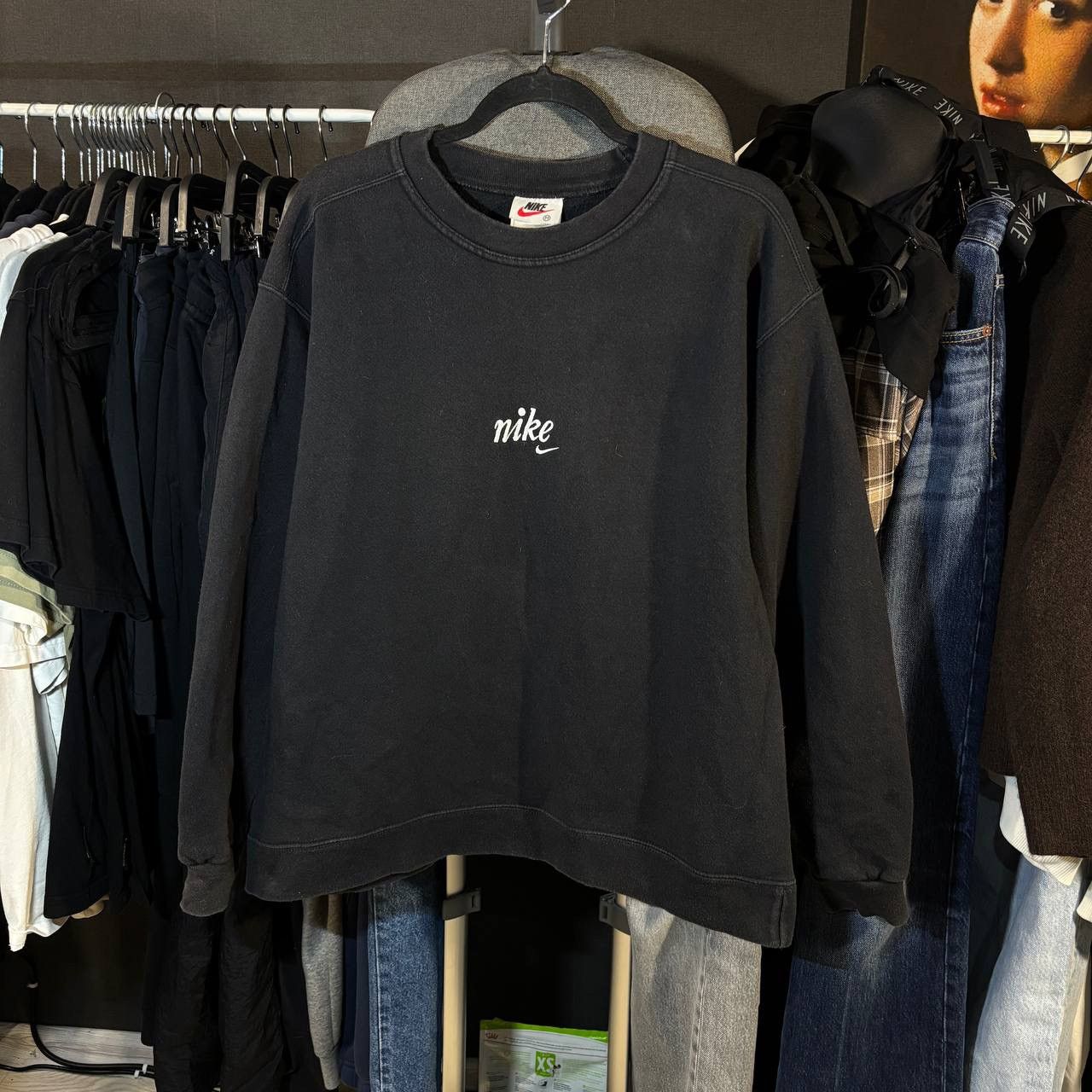 Nike Nike 90’s vintage center logo sweatshirt Size:M Size US M / EU 48-50 / 2 - 1 Thumbnail