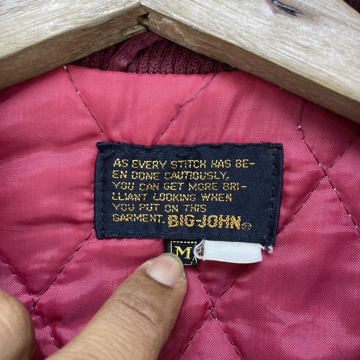 Big John 💥Japanese Brand Big John Bomber Flight Jacket Size US M / EU 48-50 / 2 - 6 Thumbnail