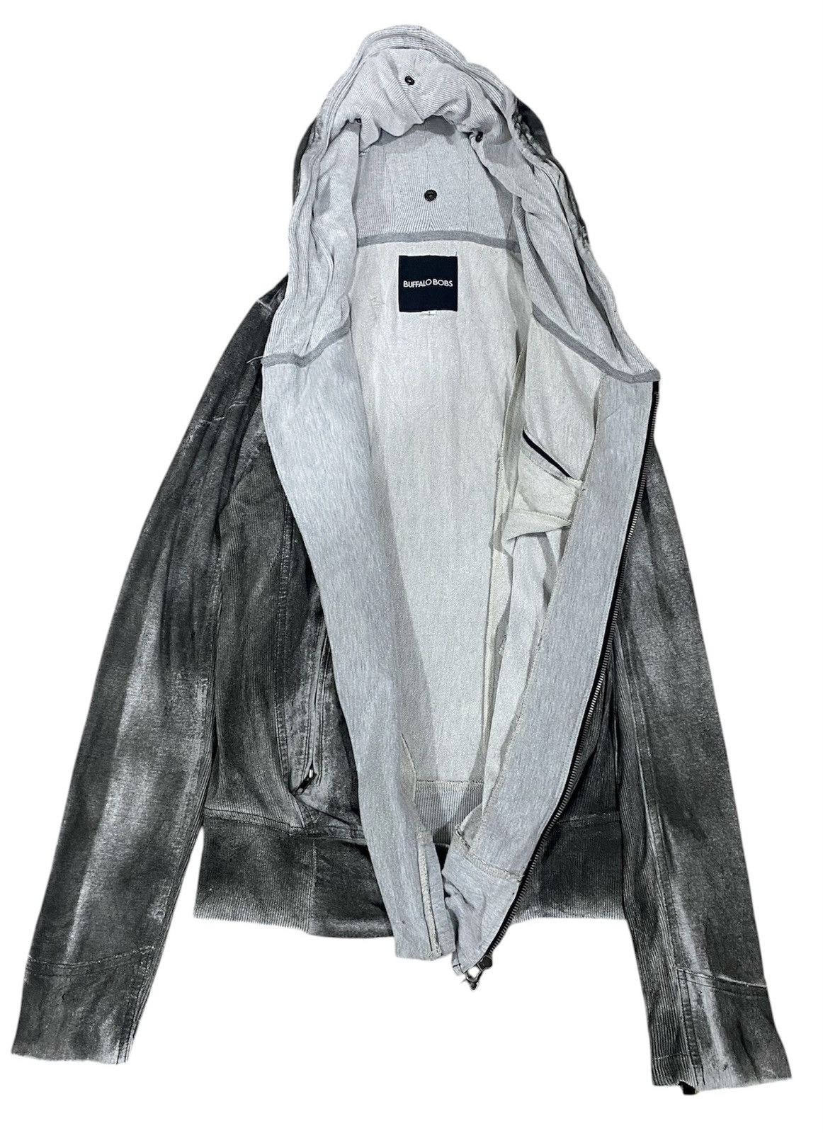 Le Grande Bleu (L.G.B.) BUFFALO BOBS ASYMMETRICAL SWEATSHIRT HOODIE Size US S / EU 44-46 / 1 - 3 Thumbnail