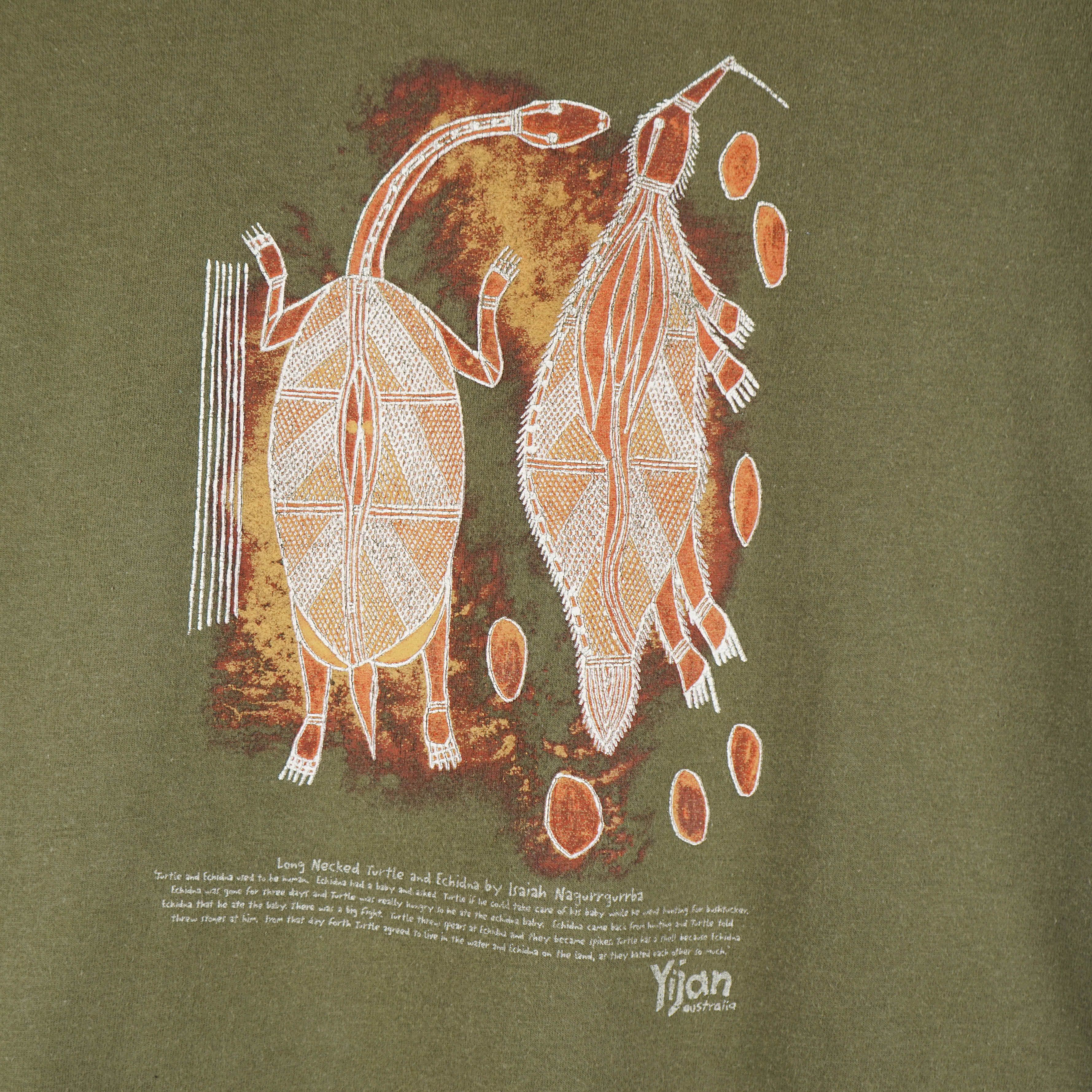 Man Made In Australia × Vintage Vintage 1990s Yijan Australia T-Shirt Size US M / EU 48-50 / 2 - 2 Thumbnail