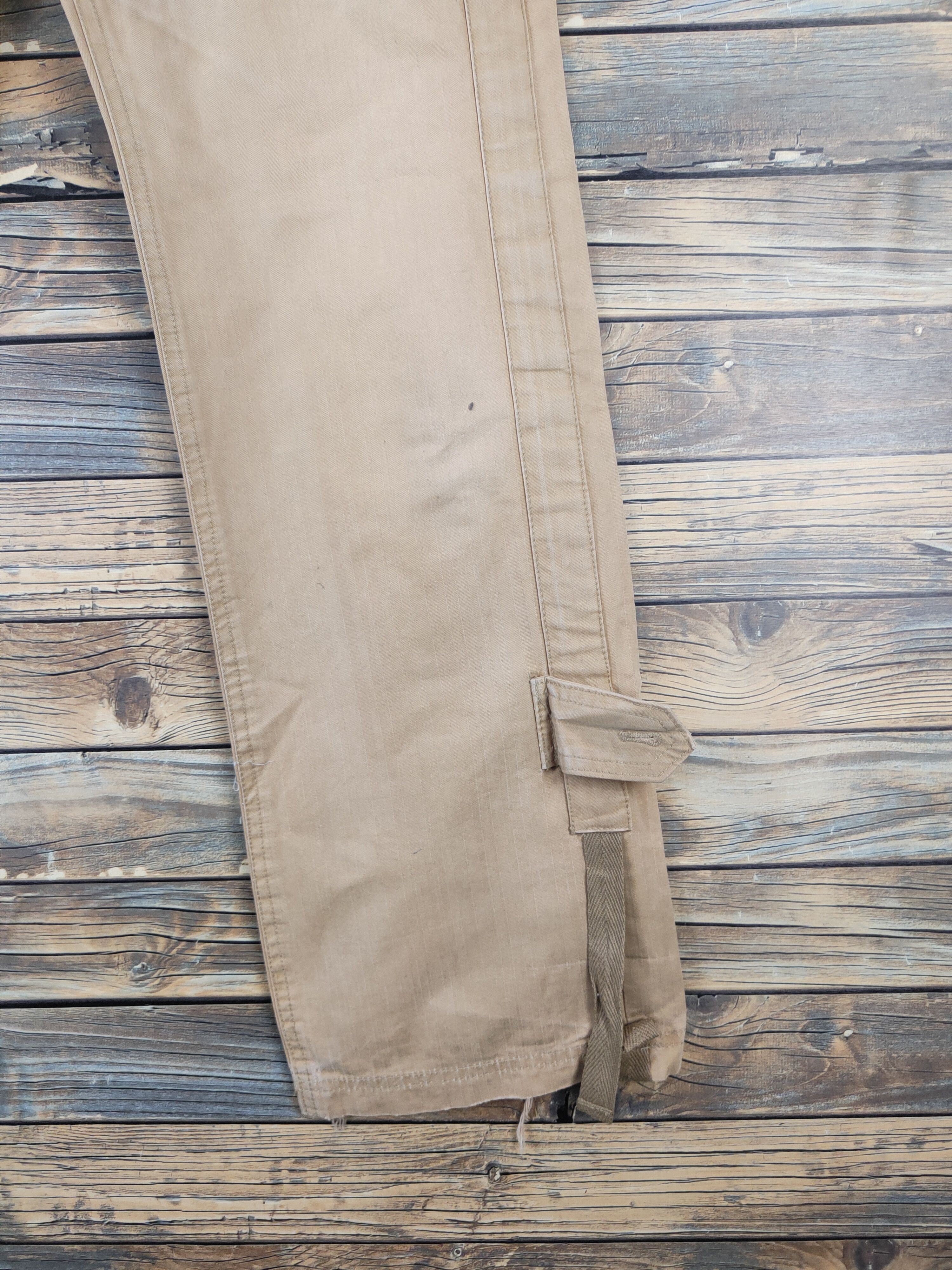 Japanese Brand A.v.v Homme Brown Multipocket Tactical Cargo Pants #W1783 Size US 32 / EU 48 - 6 Thumbnail