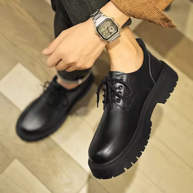 Japanese Brand Kawakami x Saori Trendy Black Platform Shoes Size US 6.5 / EU 39-40 - 4 Thumbnail