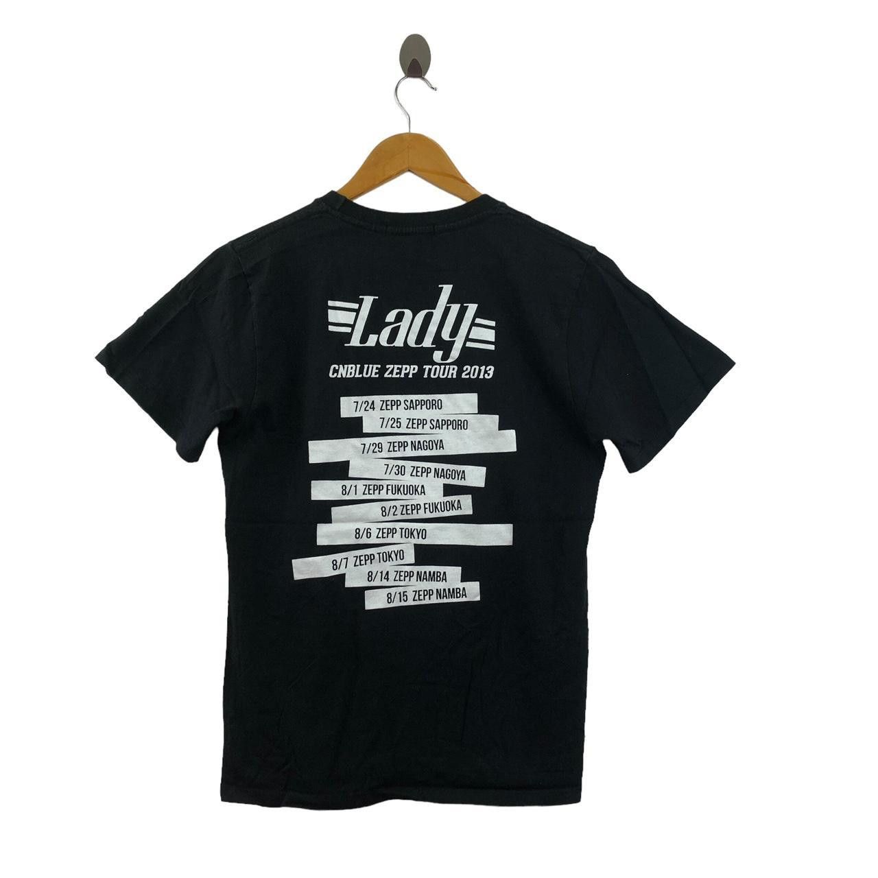 Band Tees CNBLUE Jung Hyong Hwa Lady ZEPP 2013 Tour Tee Shirt Album Size M / US 6-8 / IT 42-44 - 2 Thumbnail