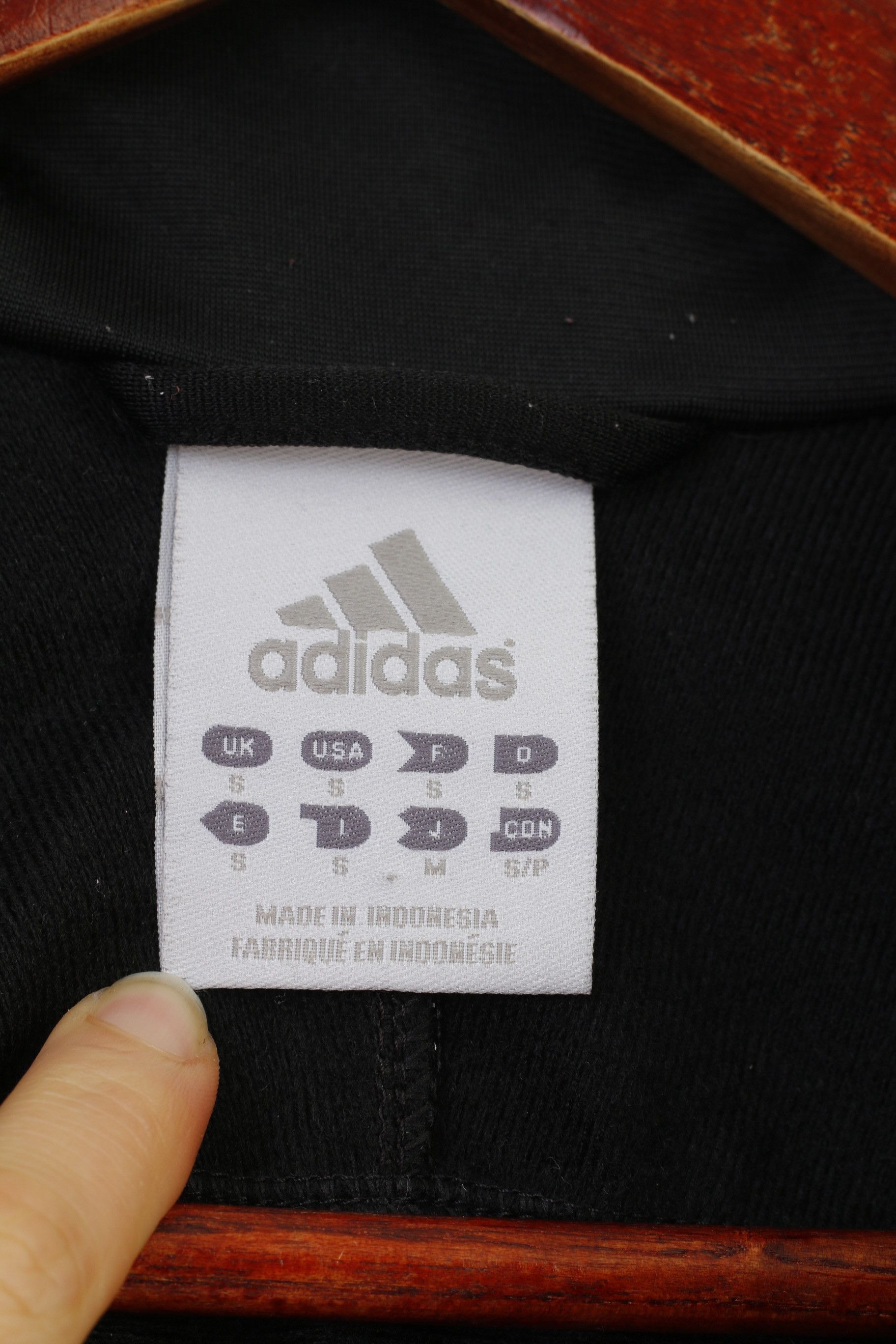 Adidas Adidas Men S Sweatshirt Full Zipper Black Collar 10716 Size US S / EU 44-46 / 1 - 5 Thumbnail
