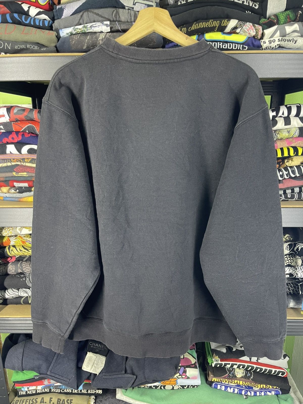 Stussy Vintage Stussy Dollar Sign Pattern Logo Sweatshirt Size US L / EU 52-54 / 3 - 10 Thumbnail