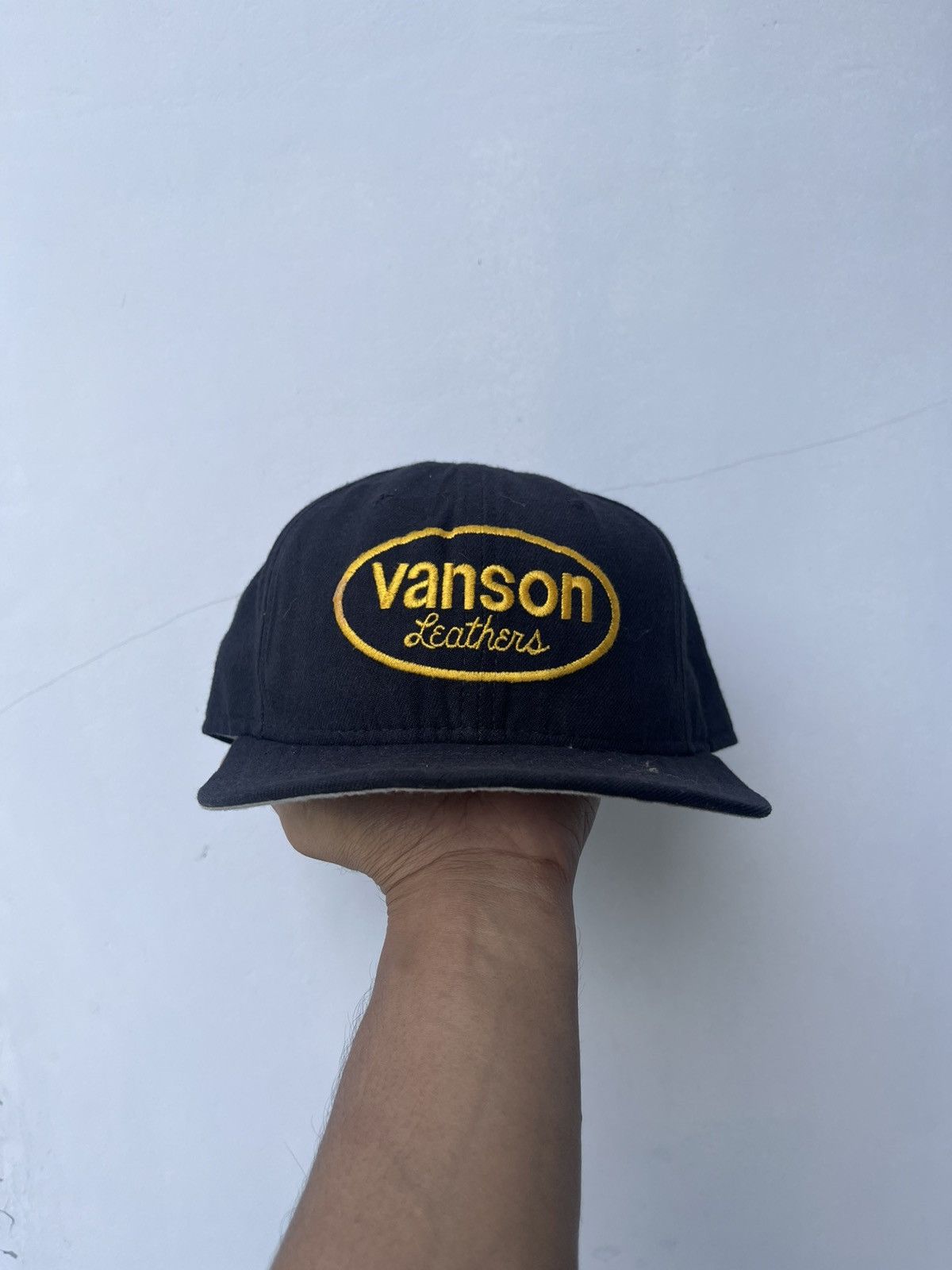 Vanson Leathers Vintage new era x vanson leather Size ONE SIZE - 1 Thumbnail