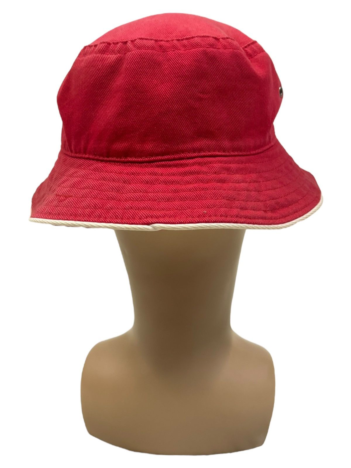 YMC Vintage 2000s Y2K YMCA Faded Embroidered Logo Bucket Hat Size ONE SIZE - 5 Thumbnail