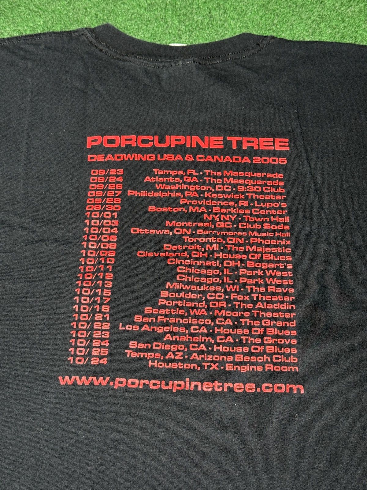 Band Tees × Vintage Vintage Y2K Porcupine Tree RARE England Rock Band T Shirt Size US XL / EU 56 / 4 - 4 Thumbnail