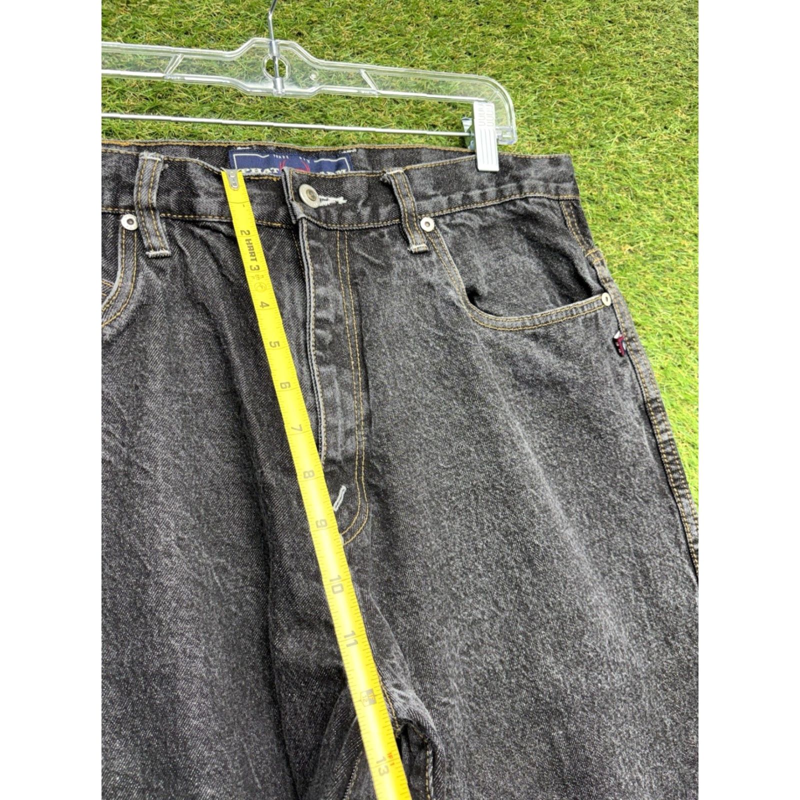 Phat Farm VINTAGE Phat Farm Jeans Mens 32x32 Blue Denim Embroidered Skater Grunge 90s Size US 32 / EU 48 - 6 Thumbnail