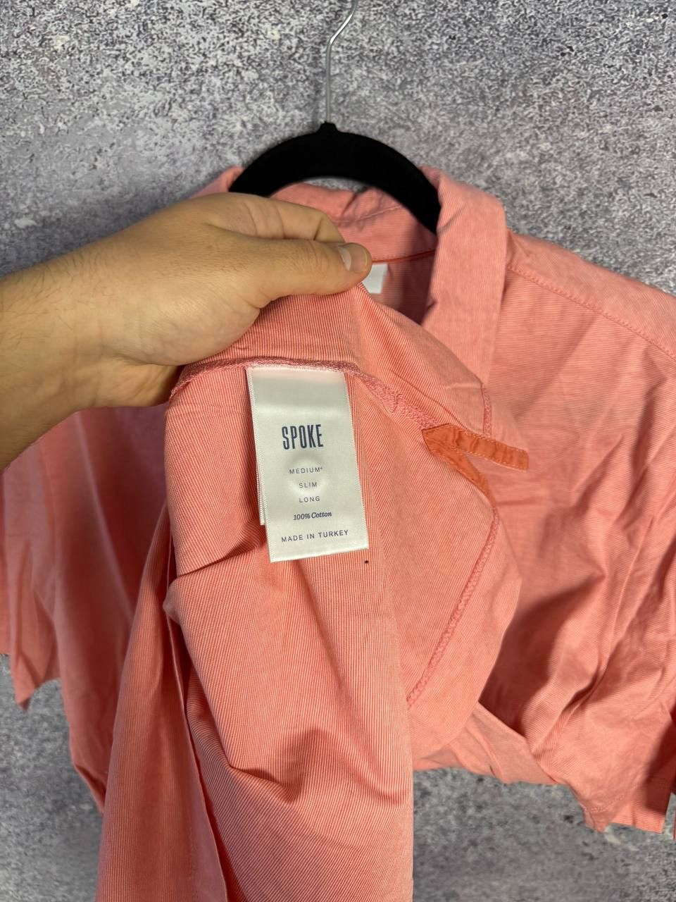 SPOKE Spoke London Polo Shirt Men's Rose Collar Stripes Medium Size US M / EU 48-50 / 2 - 10 Thumbnail