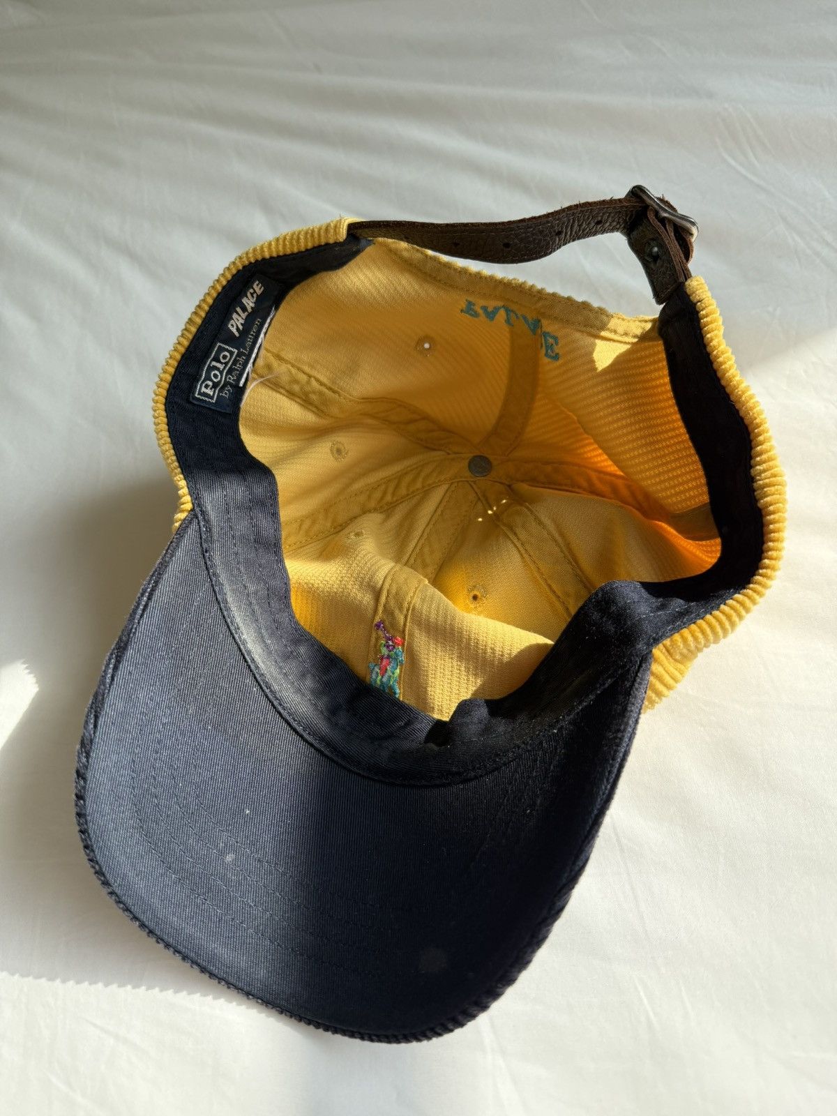 Palace × Polo Ralph Lauren Polo x Palace Corduroy Hat Size ONE SIZE - 3 Thumbnail