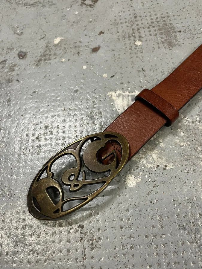Dolce & Gabbana SS2004 Dolce & Gabbana Brown Premium Leather Belt Size ONE SIZE - 6 Thumbnail