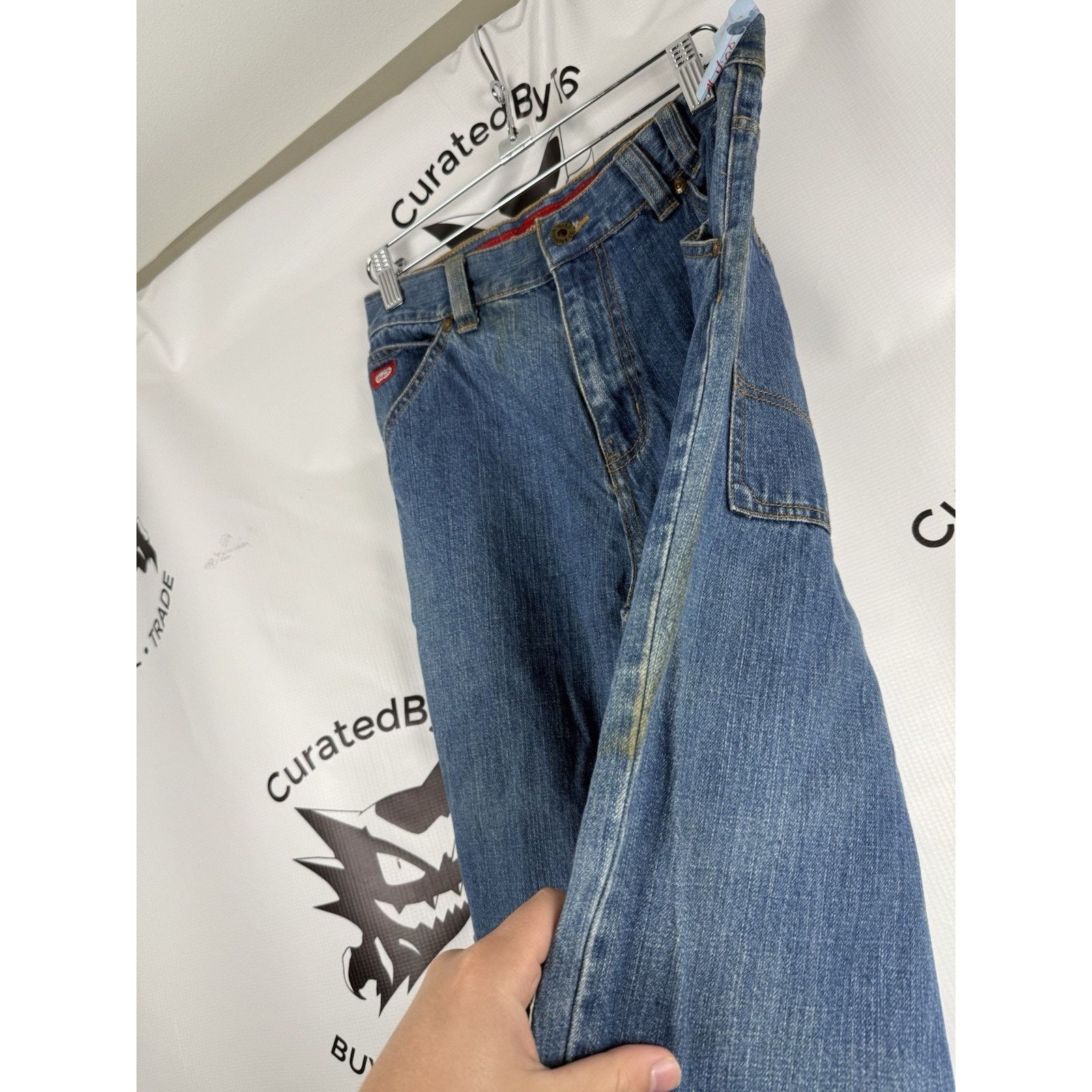 Ecko Unltd. Ecko Unltd Denim Foundry Jeans Size 12 Samples Patch Size 26" / US 2 / IT 38 - 11 Thumbnail
