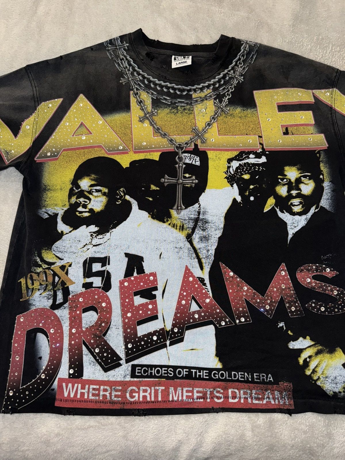 Vale Vale Wu Tang Tee size Large Size US L / EU 52-54 / 3 - 9 Thumbnail