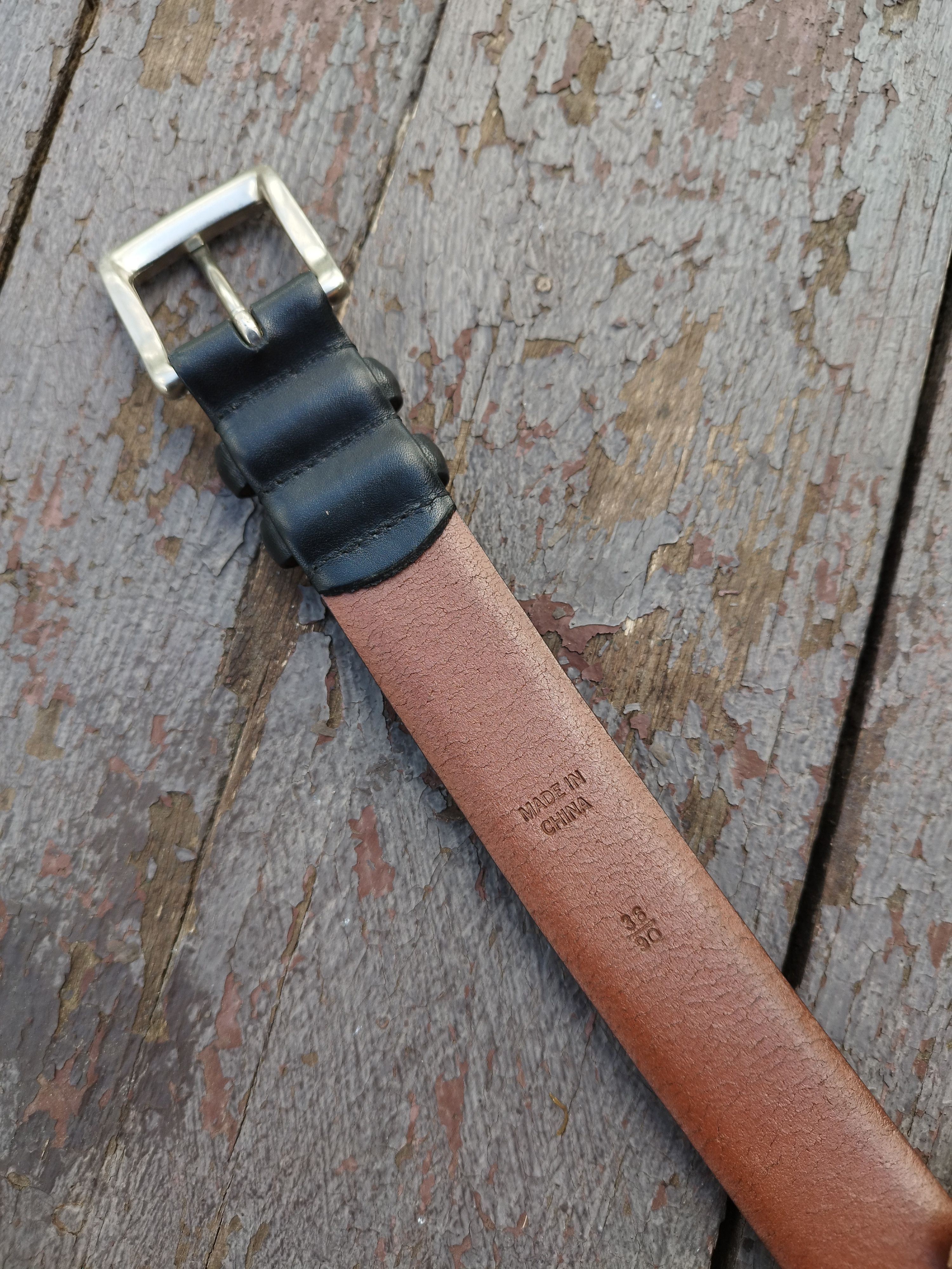 Chaps Ralph Lauren Chaps Ralph Lauren Genuine Leather Belt Silver Buckle Size ONE SIZE - 5 Thumbnail