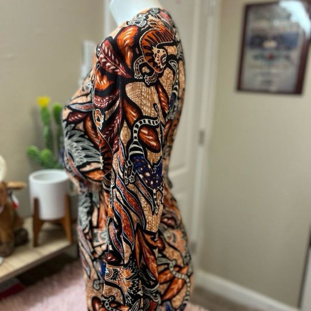 Other H&M Women’s Boho Floral Romper Bell Sleeve Tie Waist Size S Size 27" / US 4 / IT 40 - 3 Thumbnail