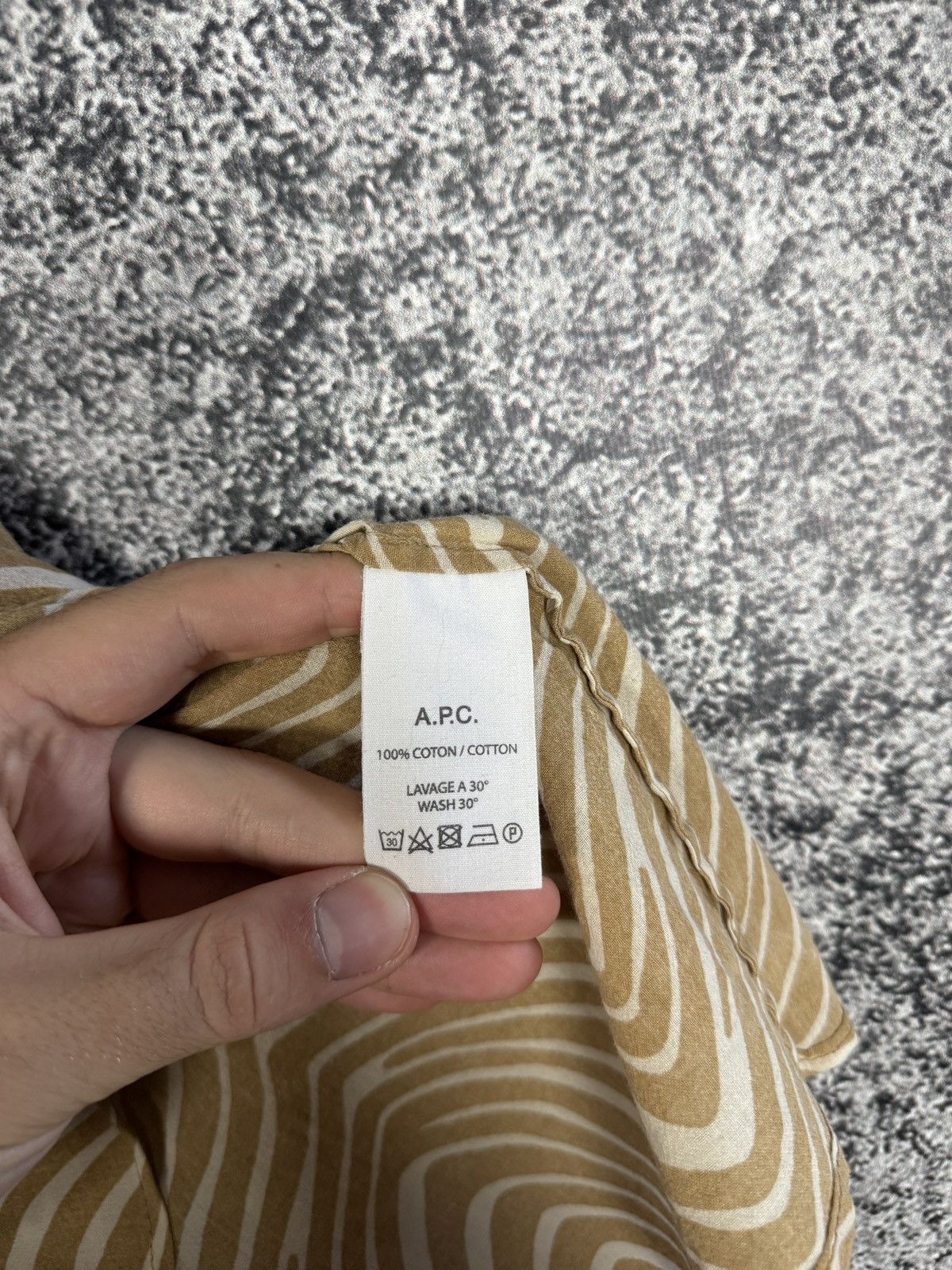 A.P.C. A.P.C. Zebra Print Blouse Long Sleeve Rue Madame Paris XS Size XS / US 0-2 / IT 36-38 - 8 Thumbnail