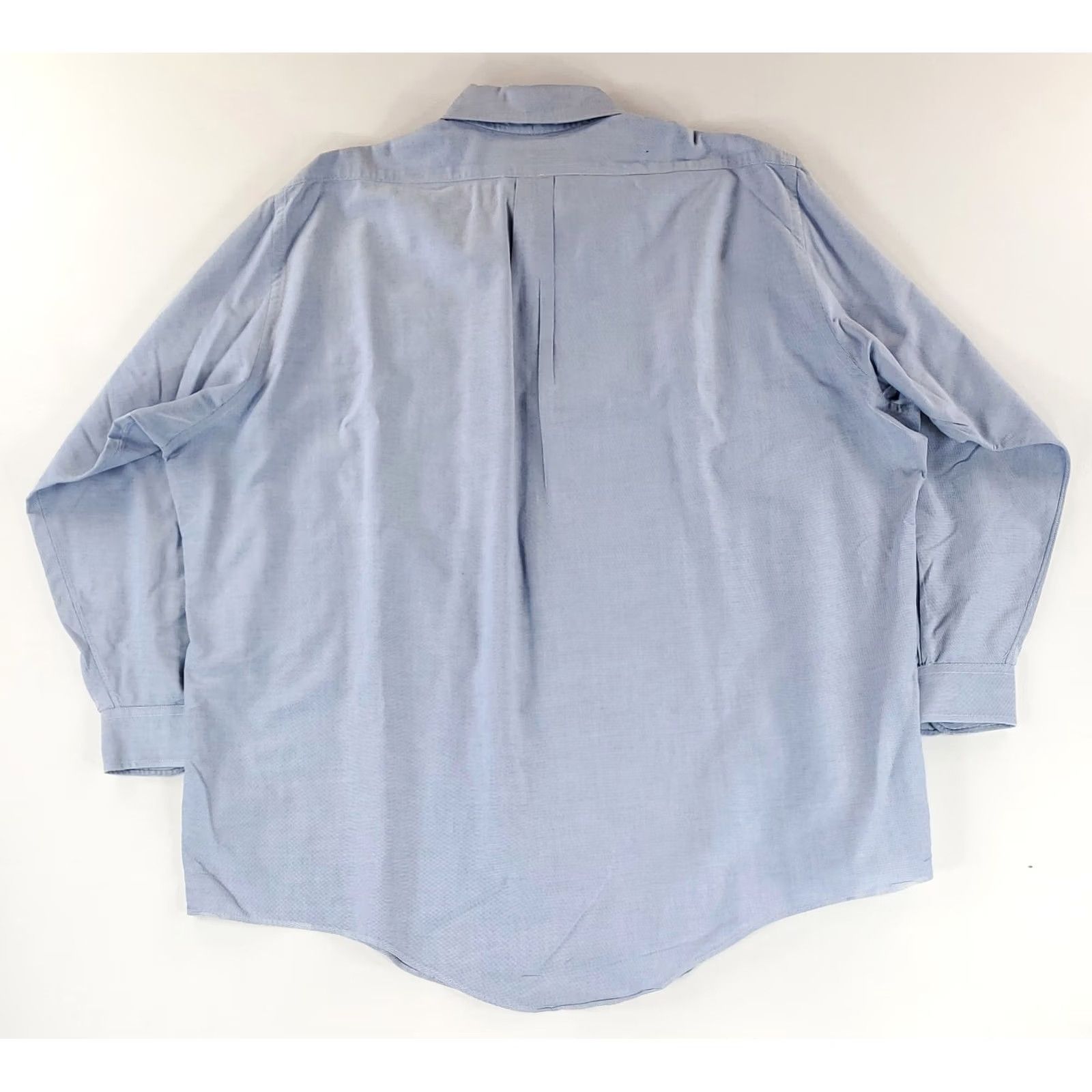 Brooks Brothers Brooks Brothers Shirt Button Down OCBD Blue Made USA Mens 3XL 19-35 Long Sleeve Big & Tall Men Size US XXL / EU 58 / 5 - 4 Thumbnail