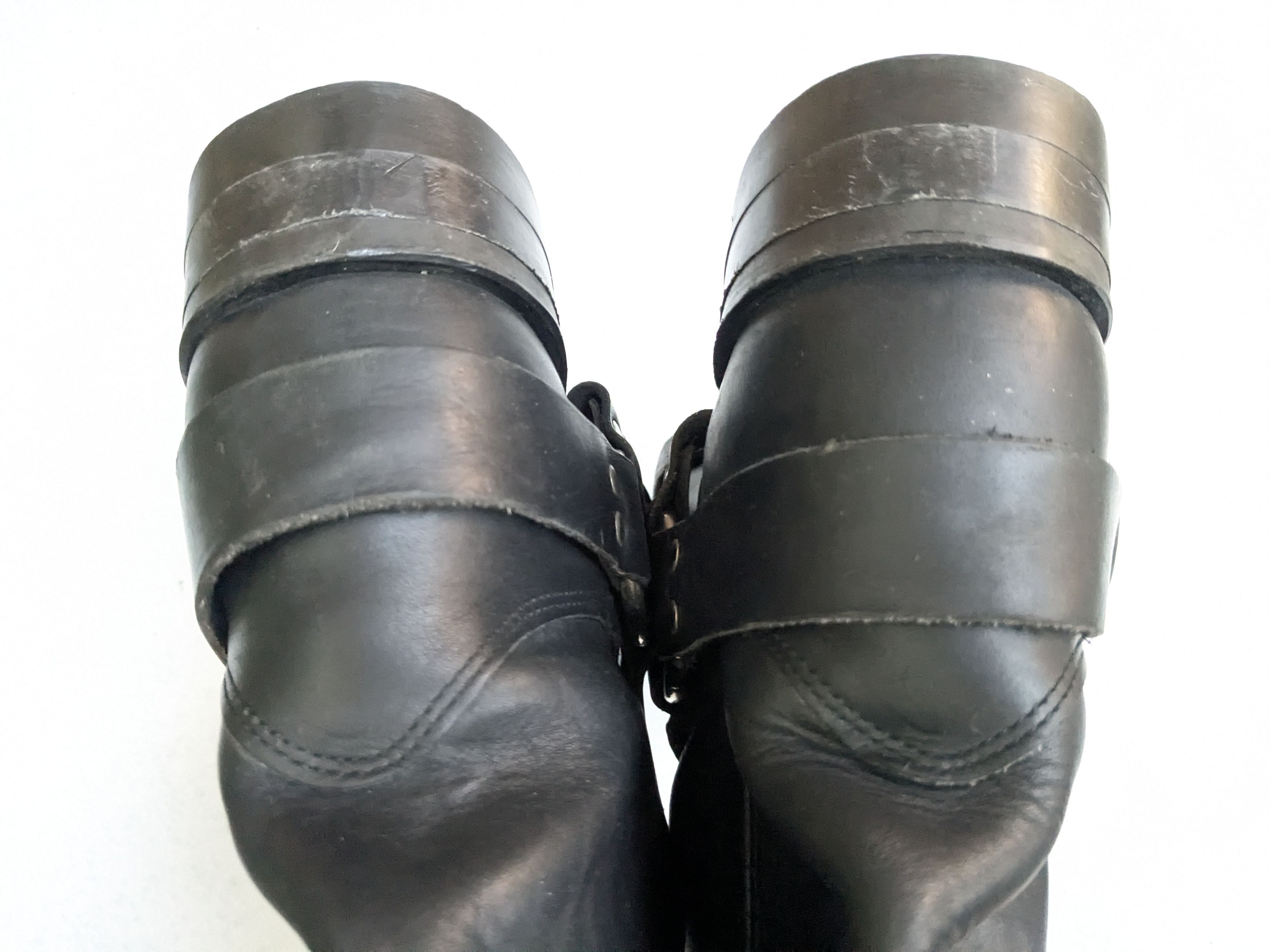 Frye Frye Harness Boots Black 12 D Leather Size US 12 / EU 45 - 9 Thumbnail