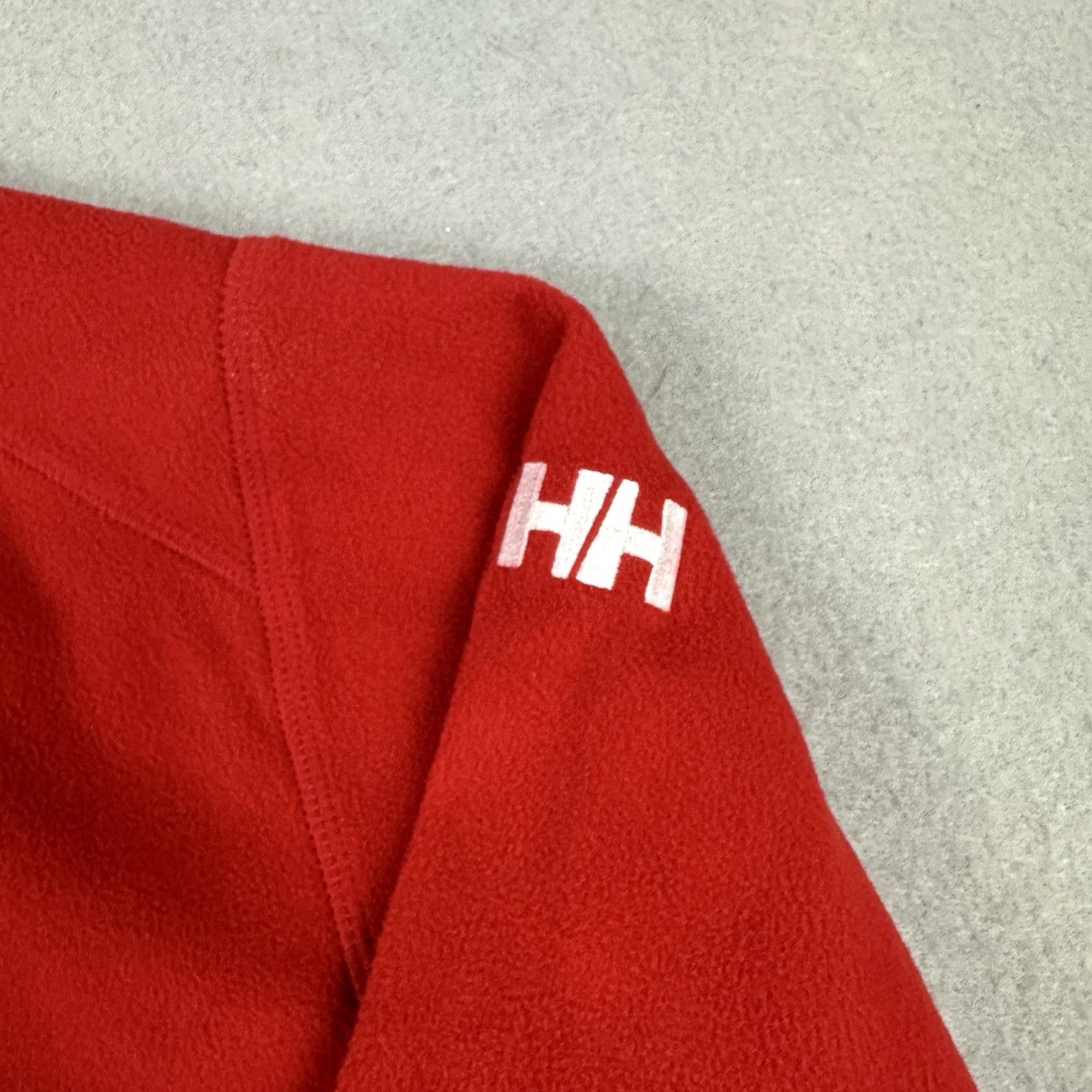 Helly Hansen Helly Hanson Jacket Red Full Zip Fleece Polarrtec Pockets XL Men Size US XL / EU 56 / 4 - 5 Thumbnail
