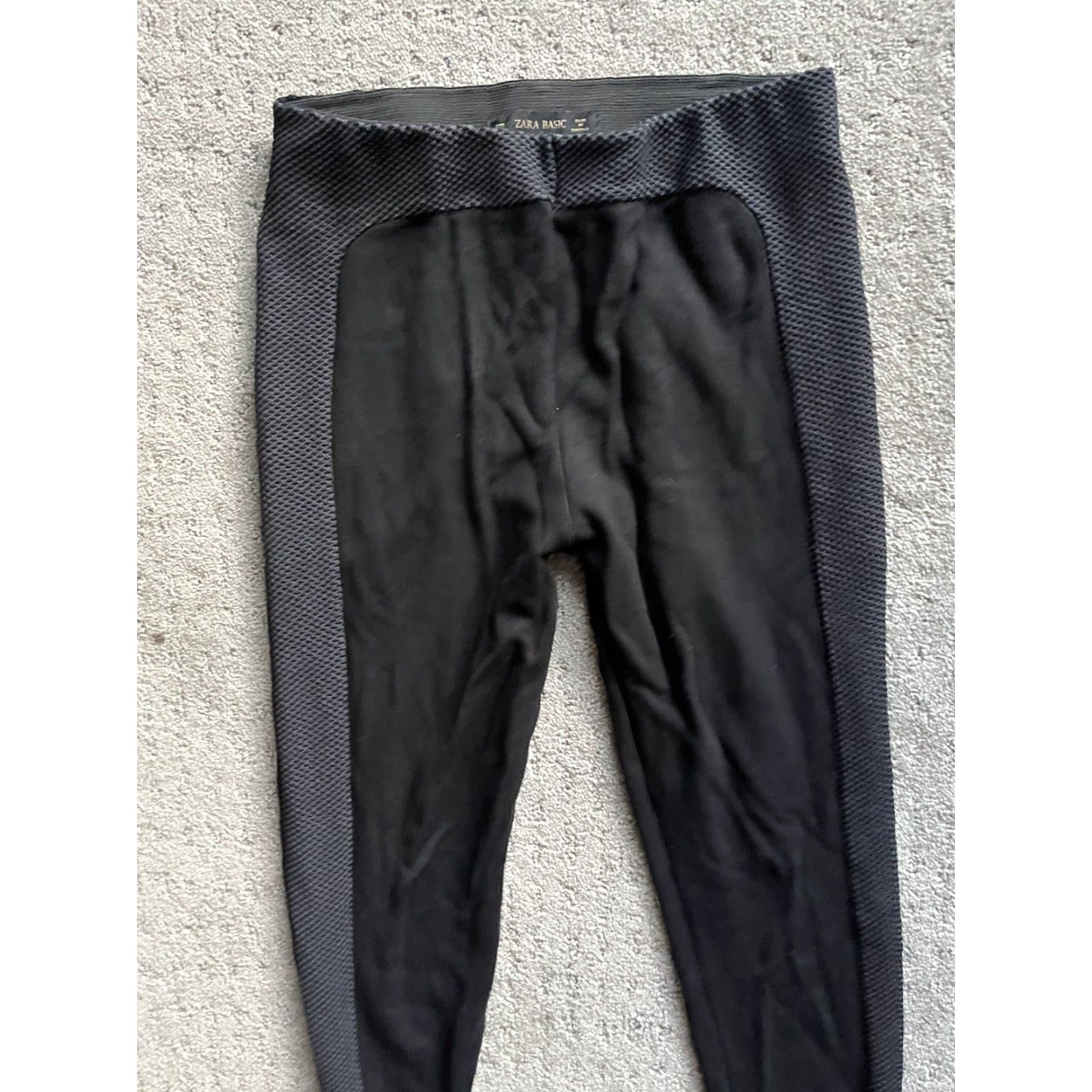 Zara Zara Leggings Womens Adult Large Black Pre-Owned Size 36" / US 14 / IT 50 - 2 Thumbnail
