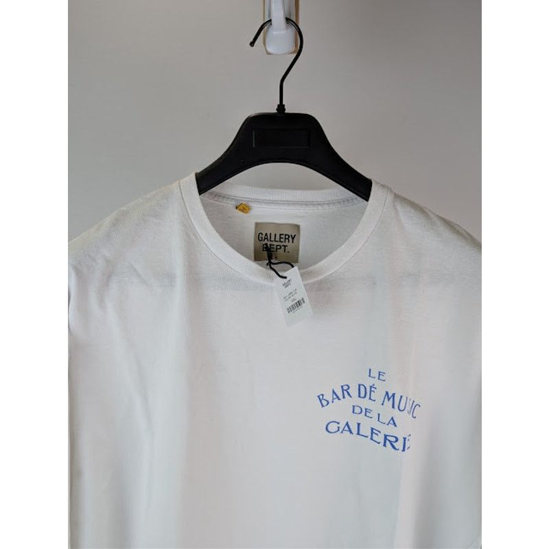 Gallery Dept. o1rshd1 Q:2 / Le Bar Shop Long Sleeve T-Shirt in White Size US XXL / EU 58 / 5 - 9 Thumbnail
