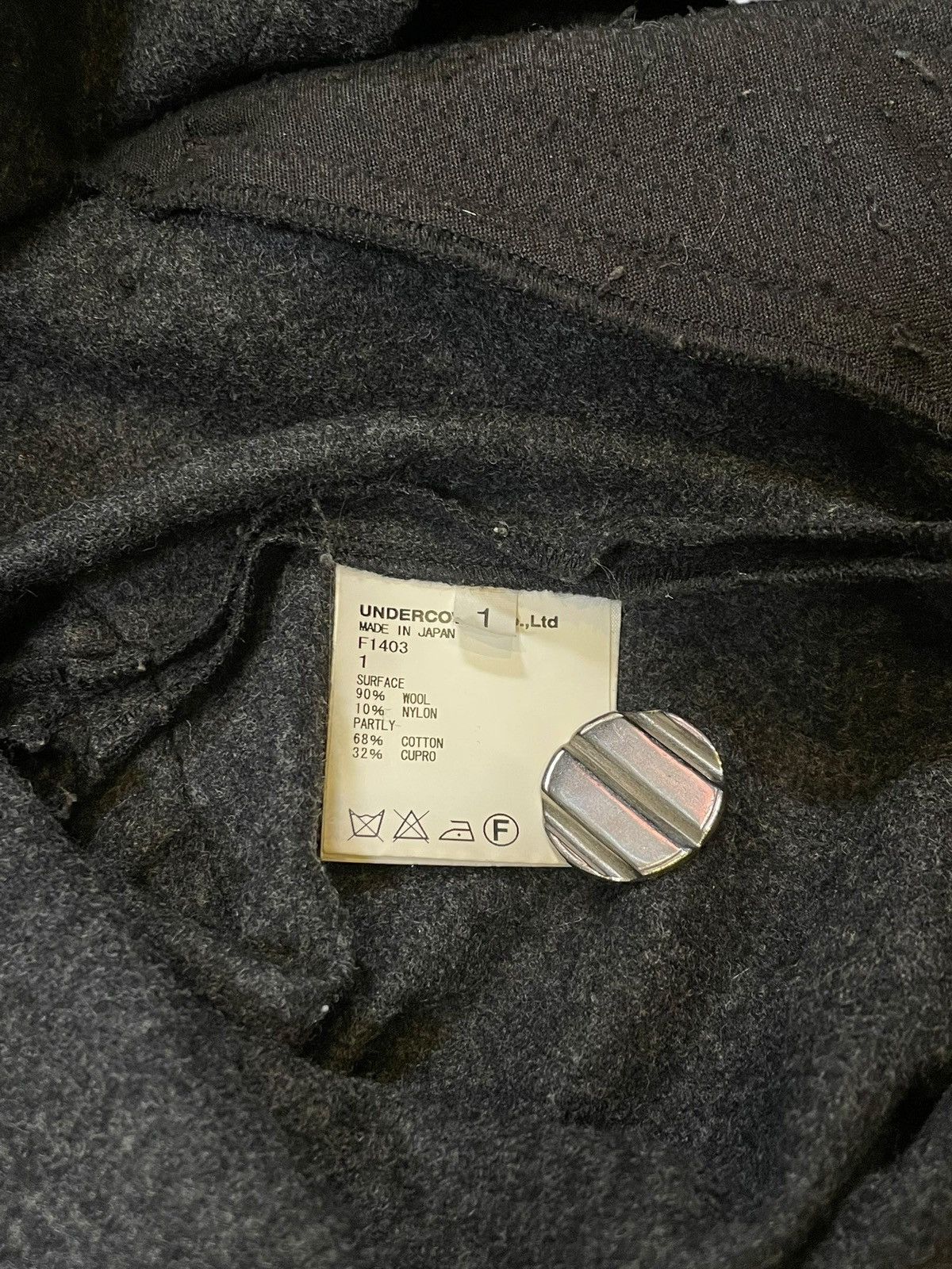 Undercover 2010FW Undecover Women Avakareta Life Runway Wool Tunic (S) Size S / US 4 / IT 40 - 6 Thumbnail