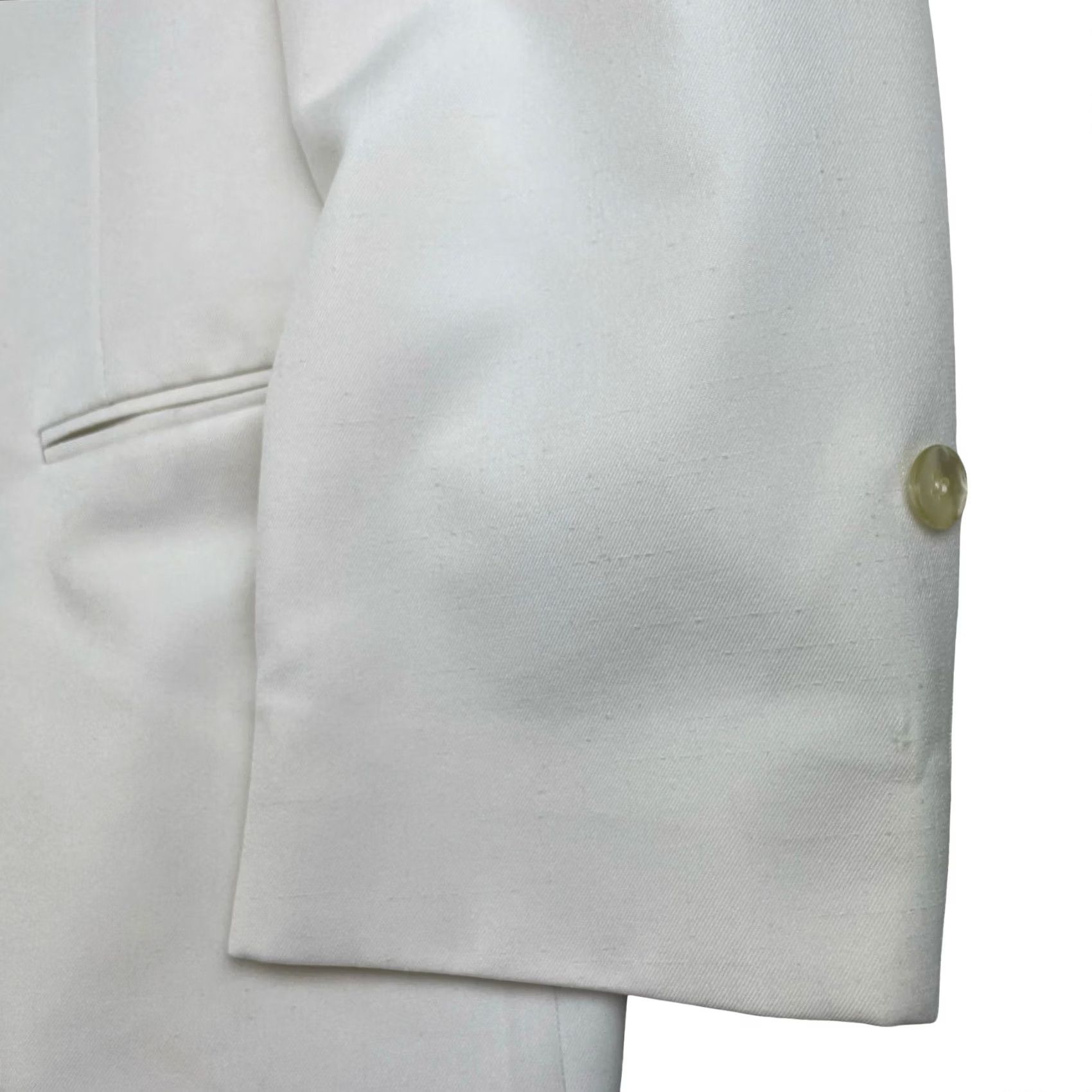 After Six VINTAGE After Six Tuxedo Jacket White Men's 54R Miami Vice USA Size 54R - 4 Thumbnail
